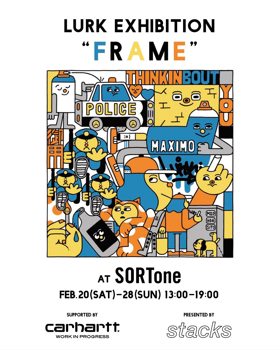 LURK EXHIBITION "FRAME"