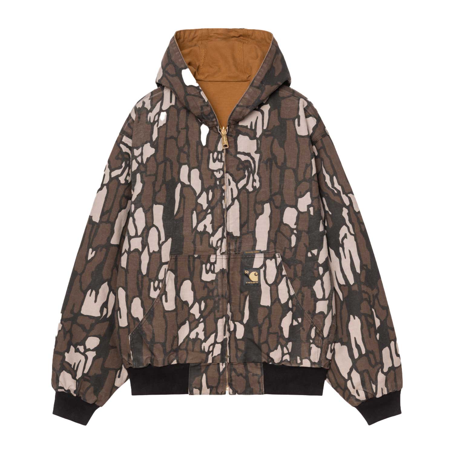 50 YEARS ANNIVERSARY  OG A JACKET CANVAS - Hamilton Brown / Camo Trebark (rinsed)