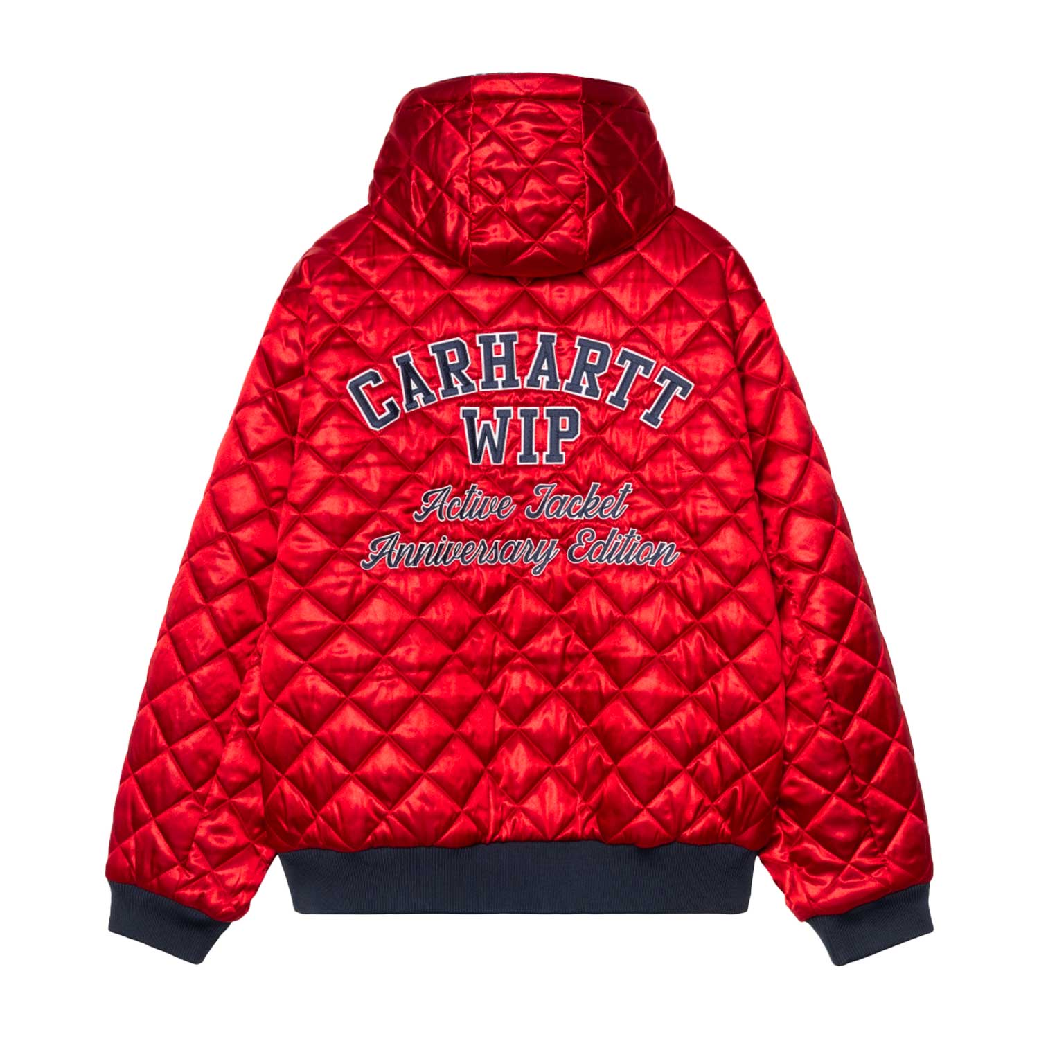50 YEARS ANNIVERSARY OG A JACKET DENIM - Blue / USA Red (stone bleached)