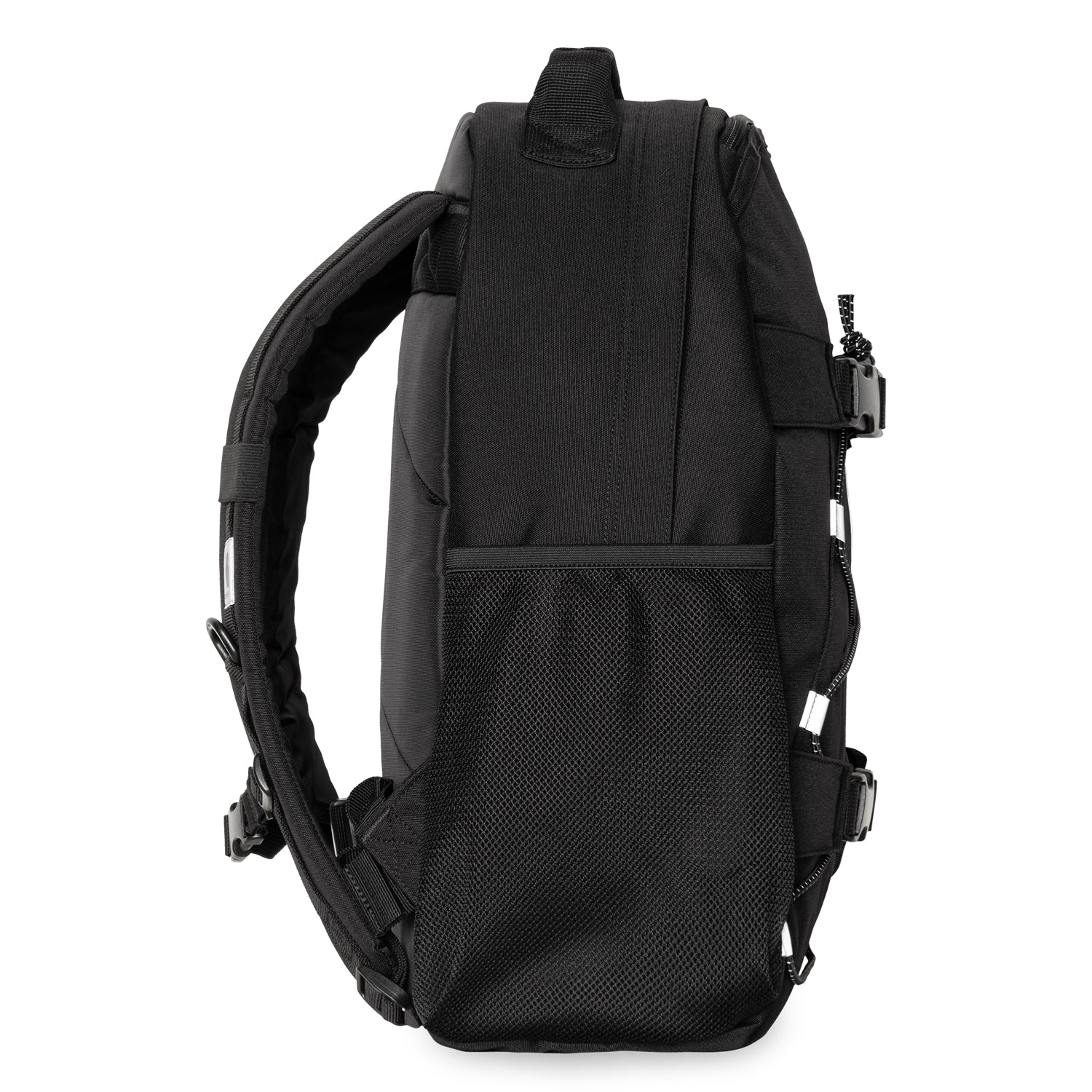 REFLECTIVE KICKFLIP BACKPACK - Black