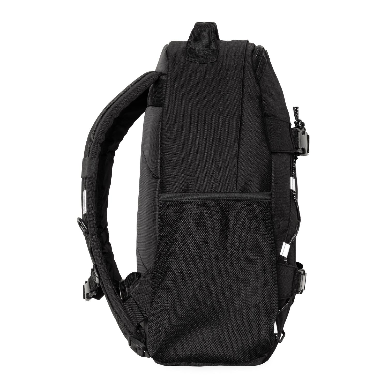 Reflective Kickflip Backpack - Black