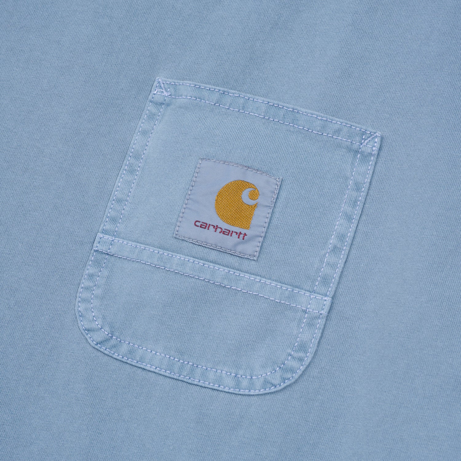 S/S WORK POCKET T-SHIRT - Citadel / White (pigment garment dyed)