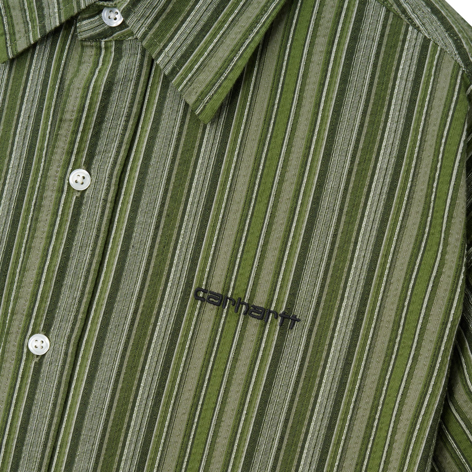 S/S ENZO SHIRT - Pesto