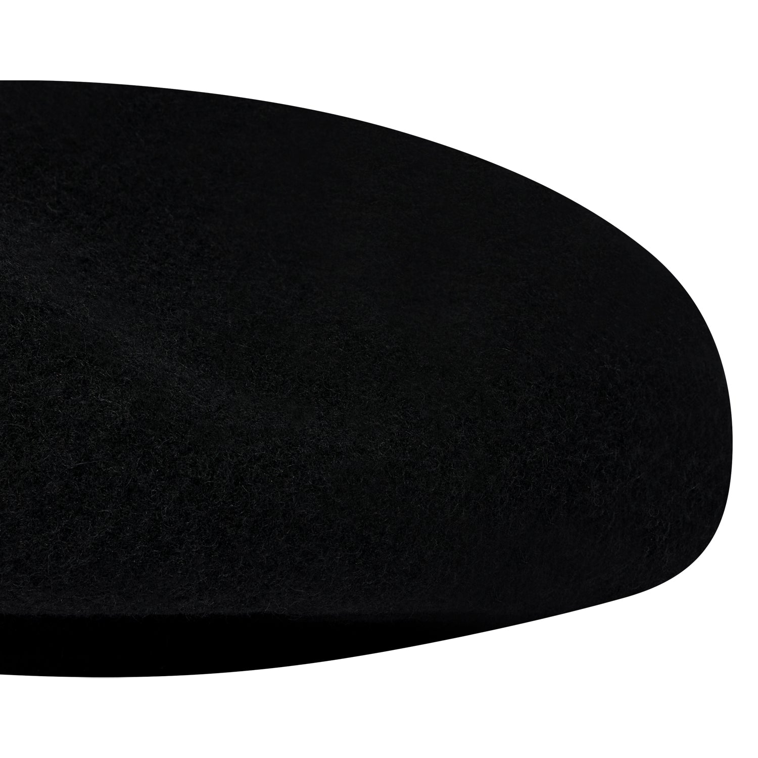 HEART BERET - Black