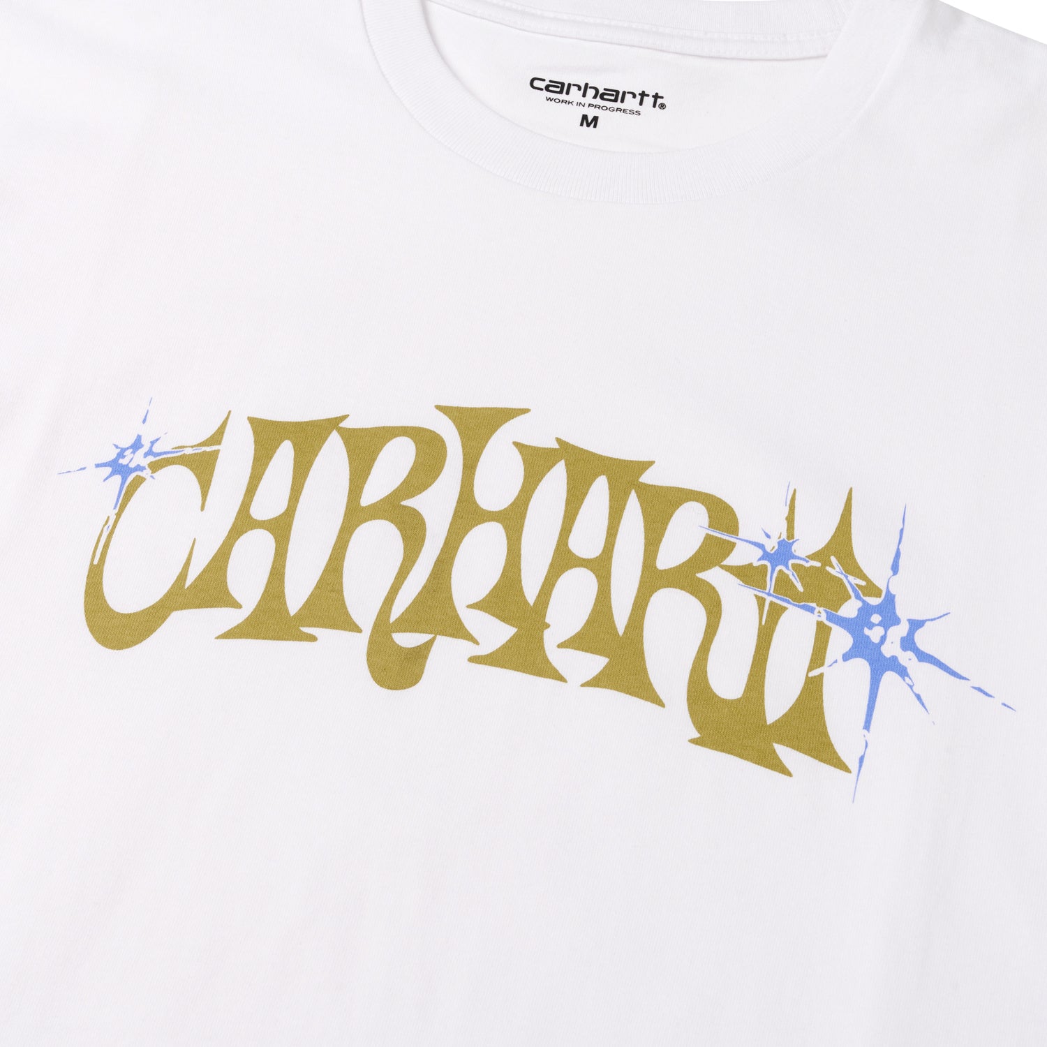 S/S BEDAZZLE T-SHIRT - White