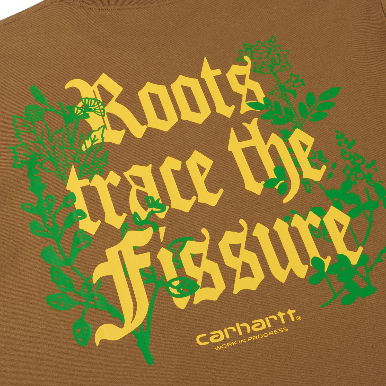 S/S STRAY GROWTH T-SHIRT - Hamilton Brown