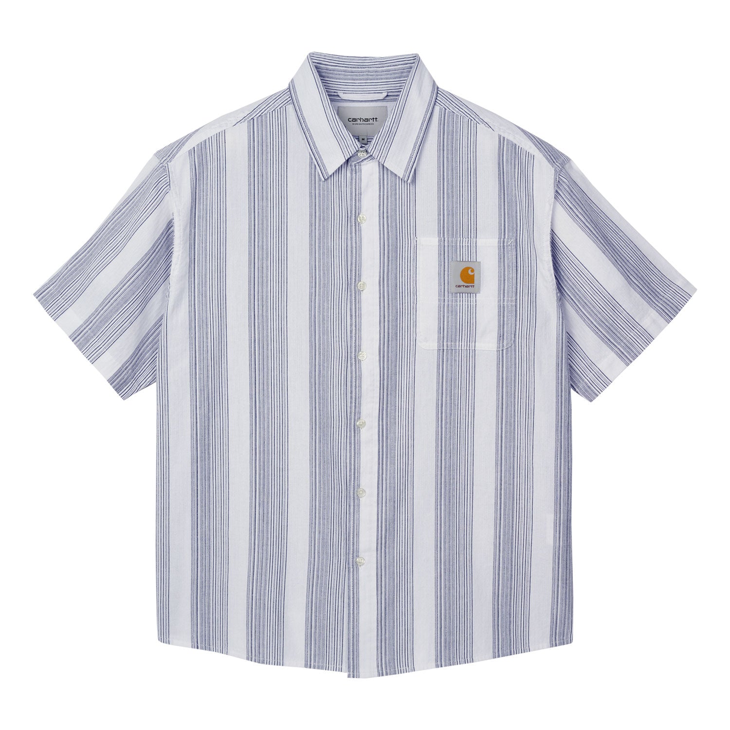 S/S Ridge Shirt - White / Blue