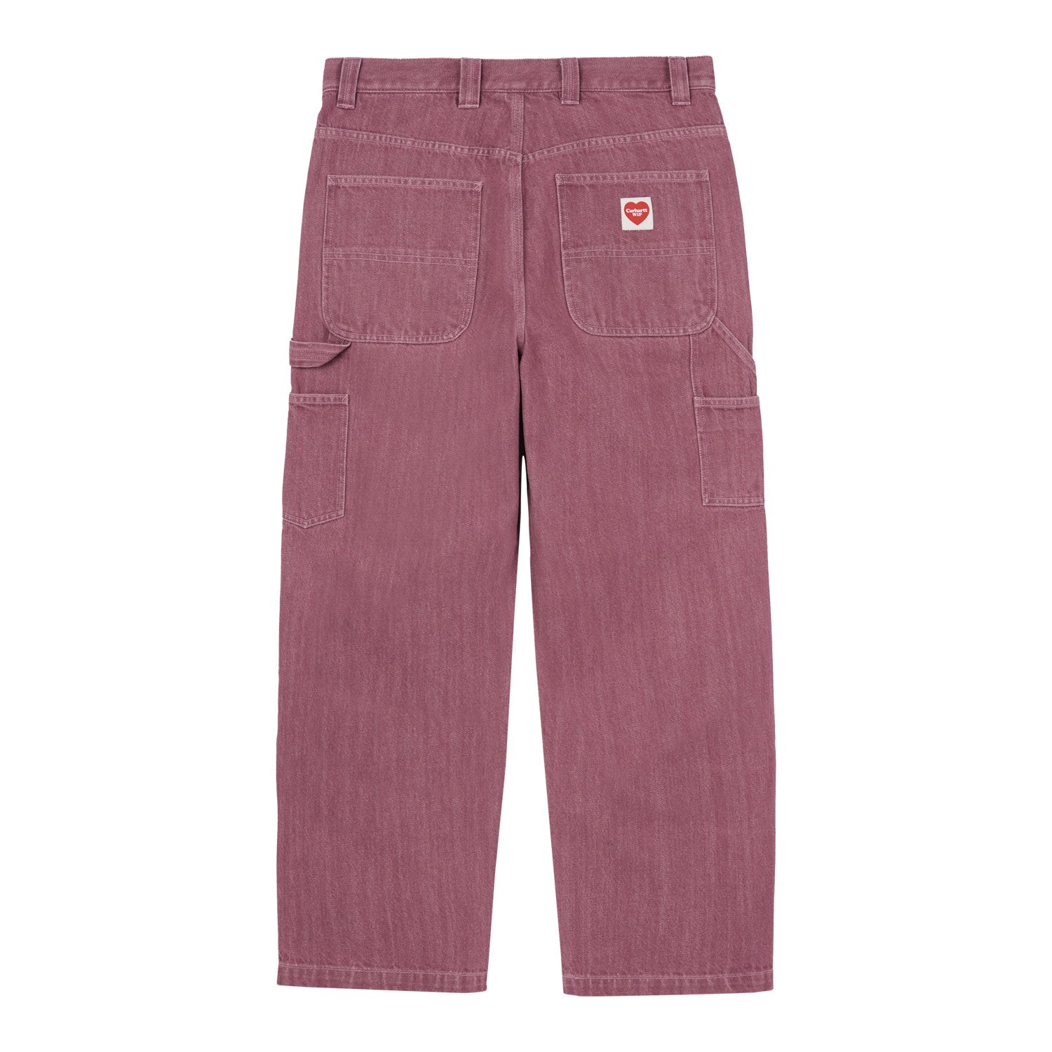 Ethan Double Knee Pant - Foxglove enzyme bleach washed