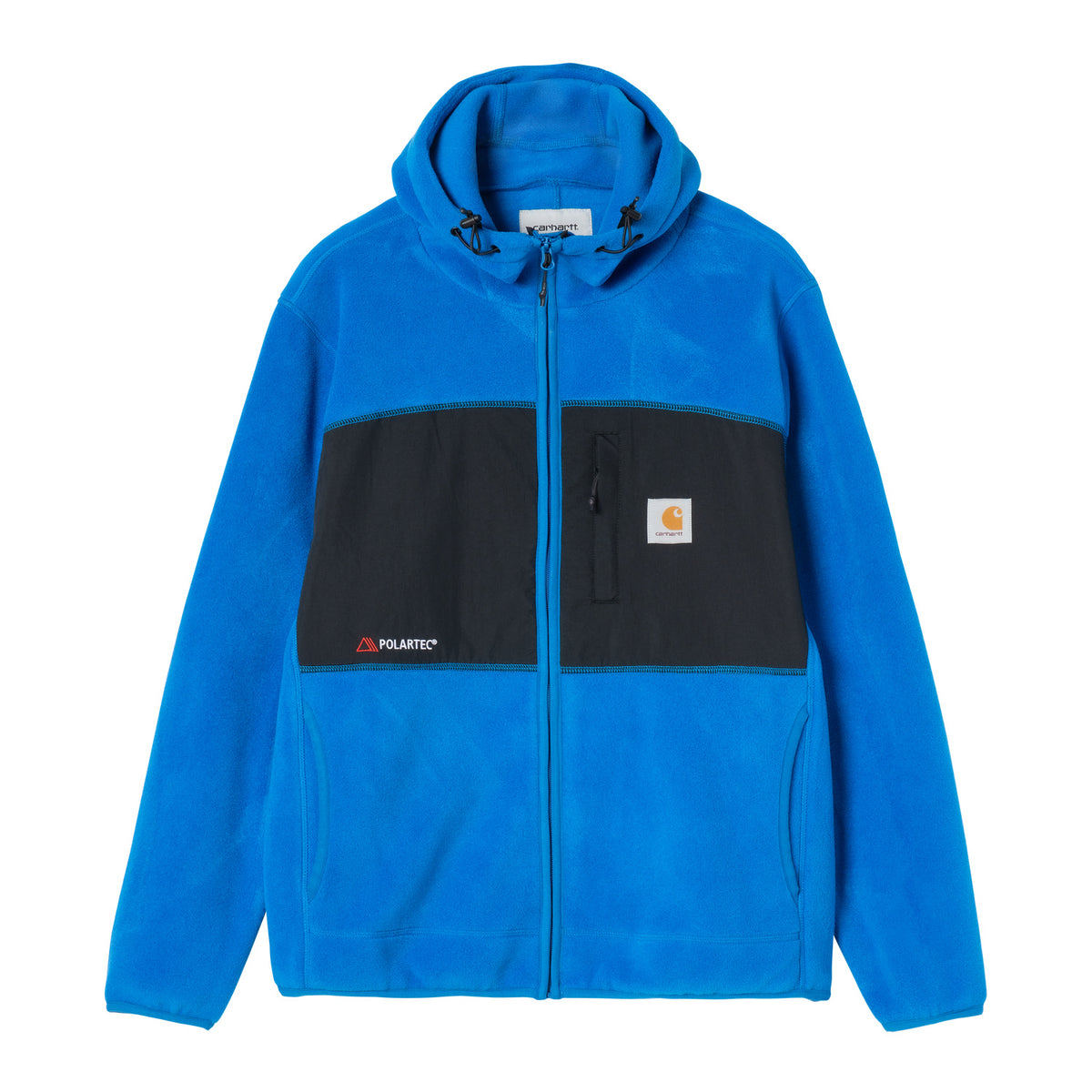 Hooded Polartec Jacket - Princess Blue