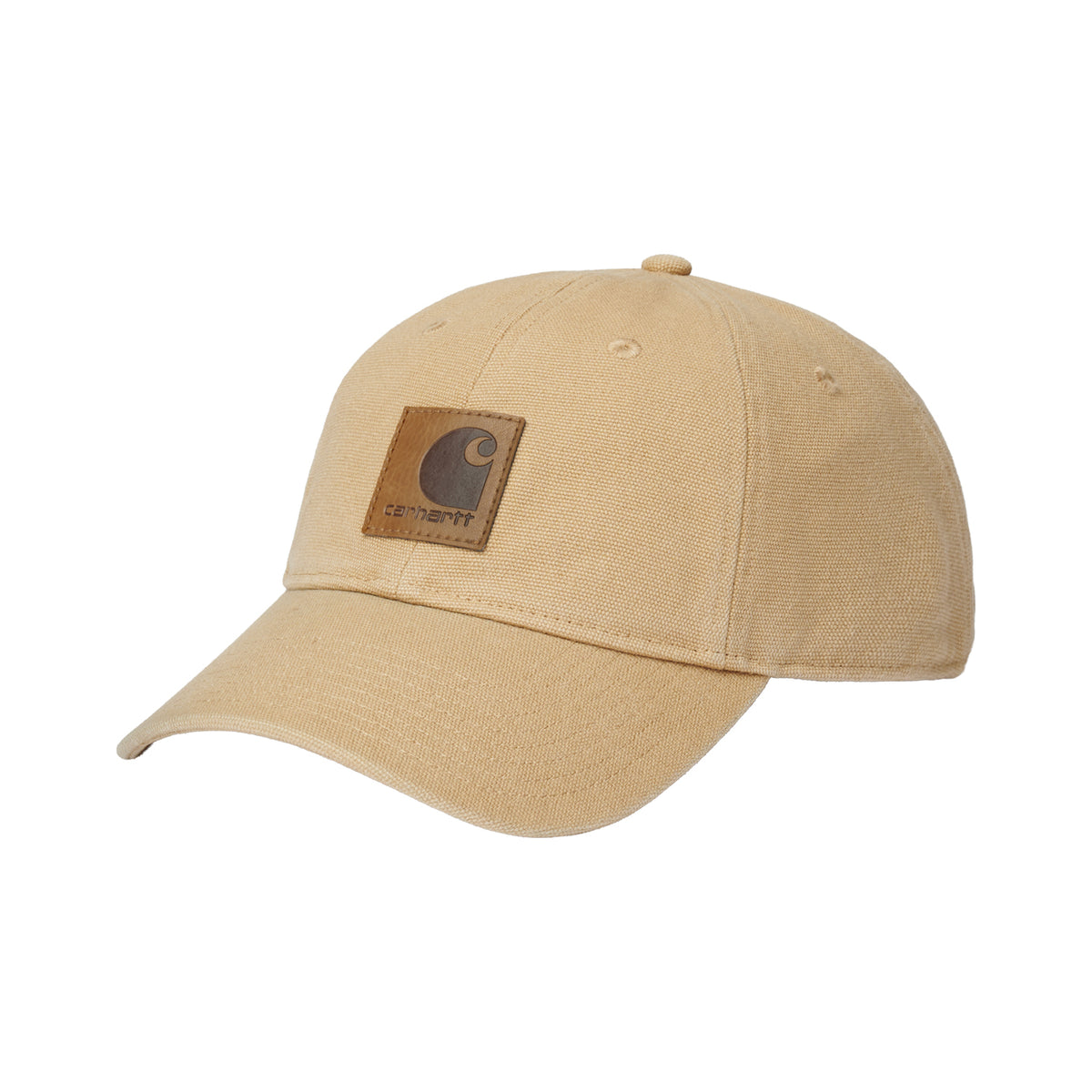 Nathan 6-Panel Cap - Dusty H Brown stone washed