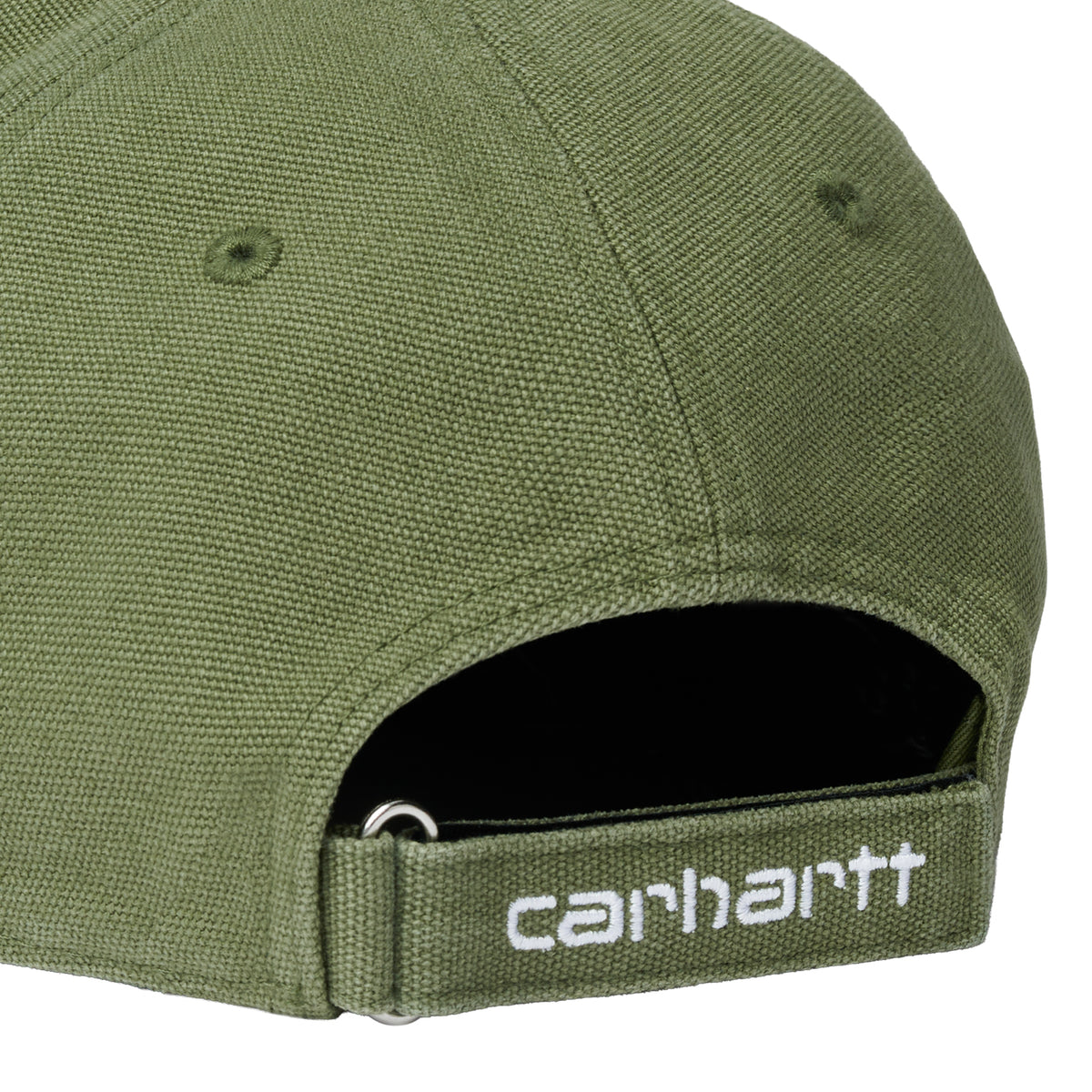 Nathan 6-Panel Cap - Olivine stone washed