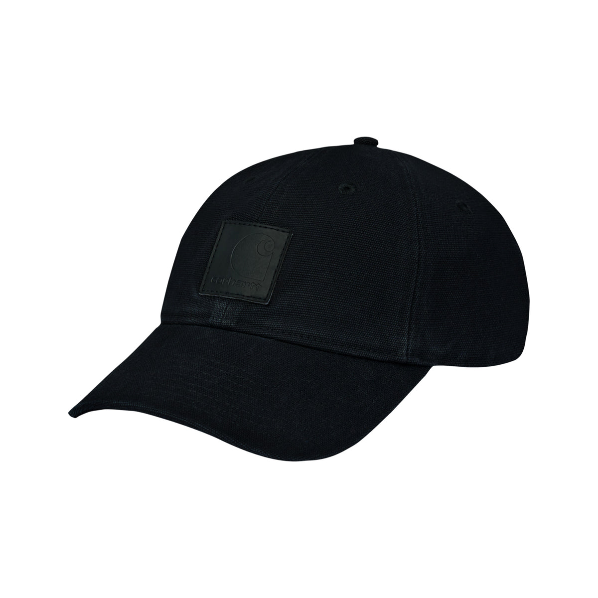 Nathan 6-Panel Cap - Black stone washed