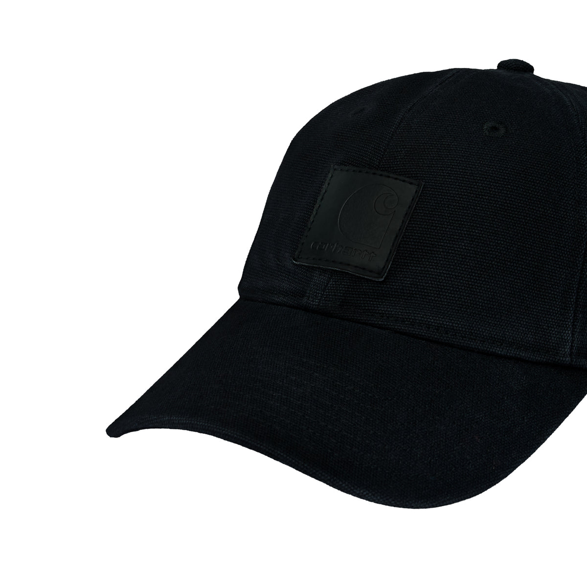 Nathan 6-Panel Cap - Black stone washed