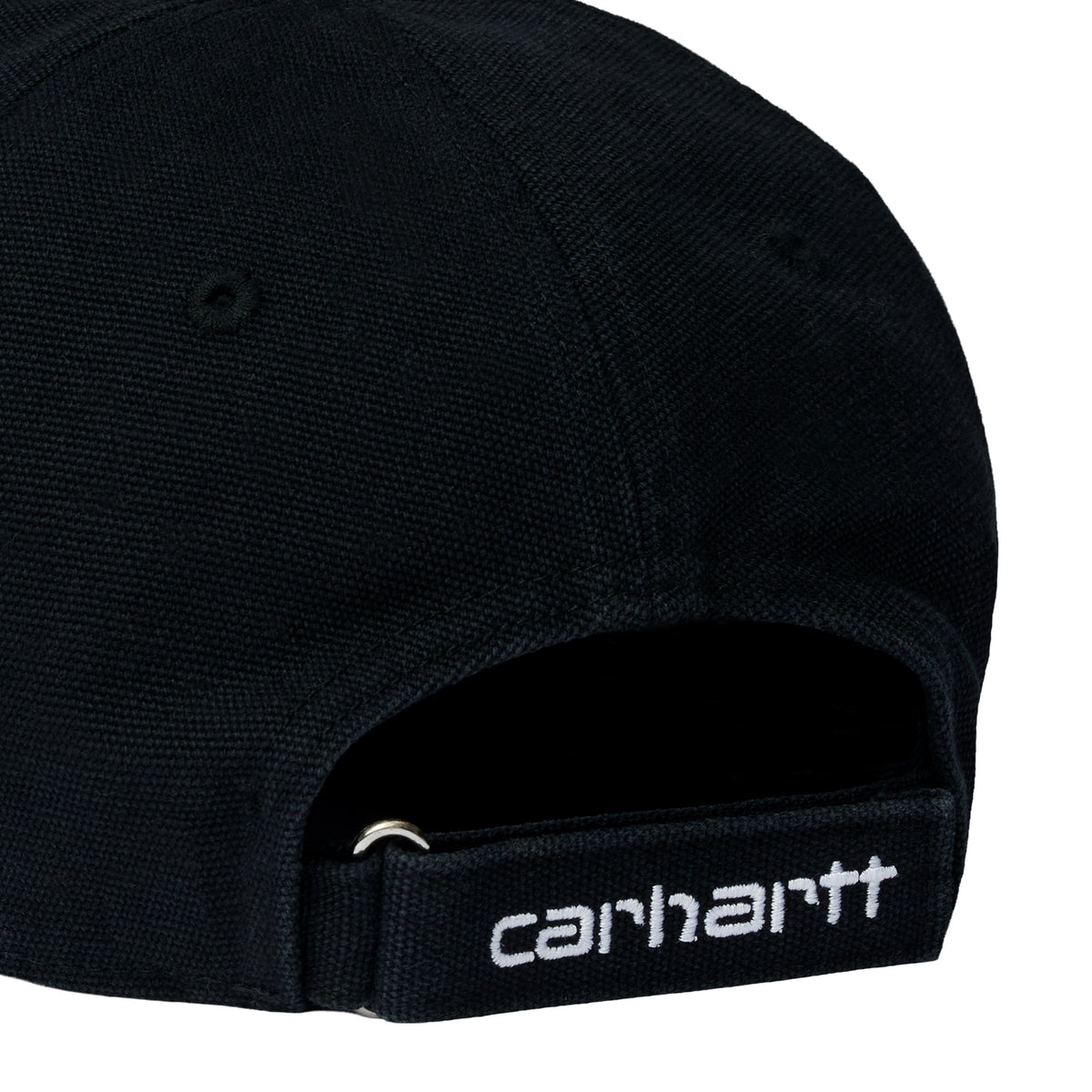 Nathan 6-Panel Cap - Black stone washed