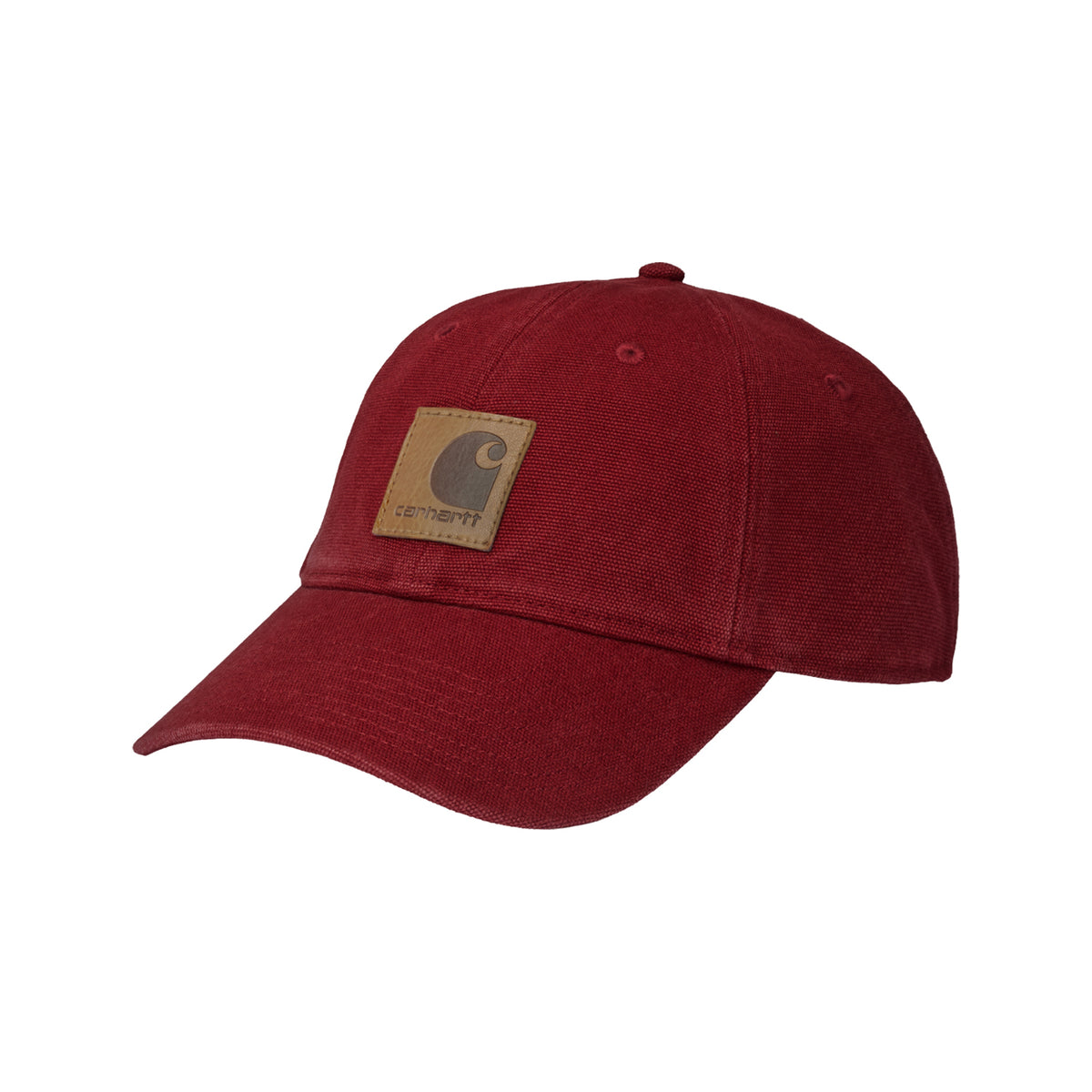 Nathan 6-Panel Cap - Scarlet stone washed