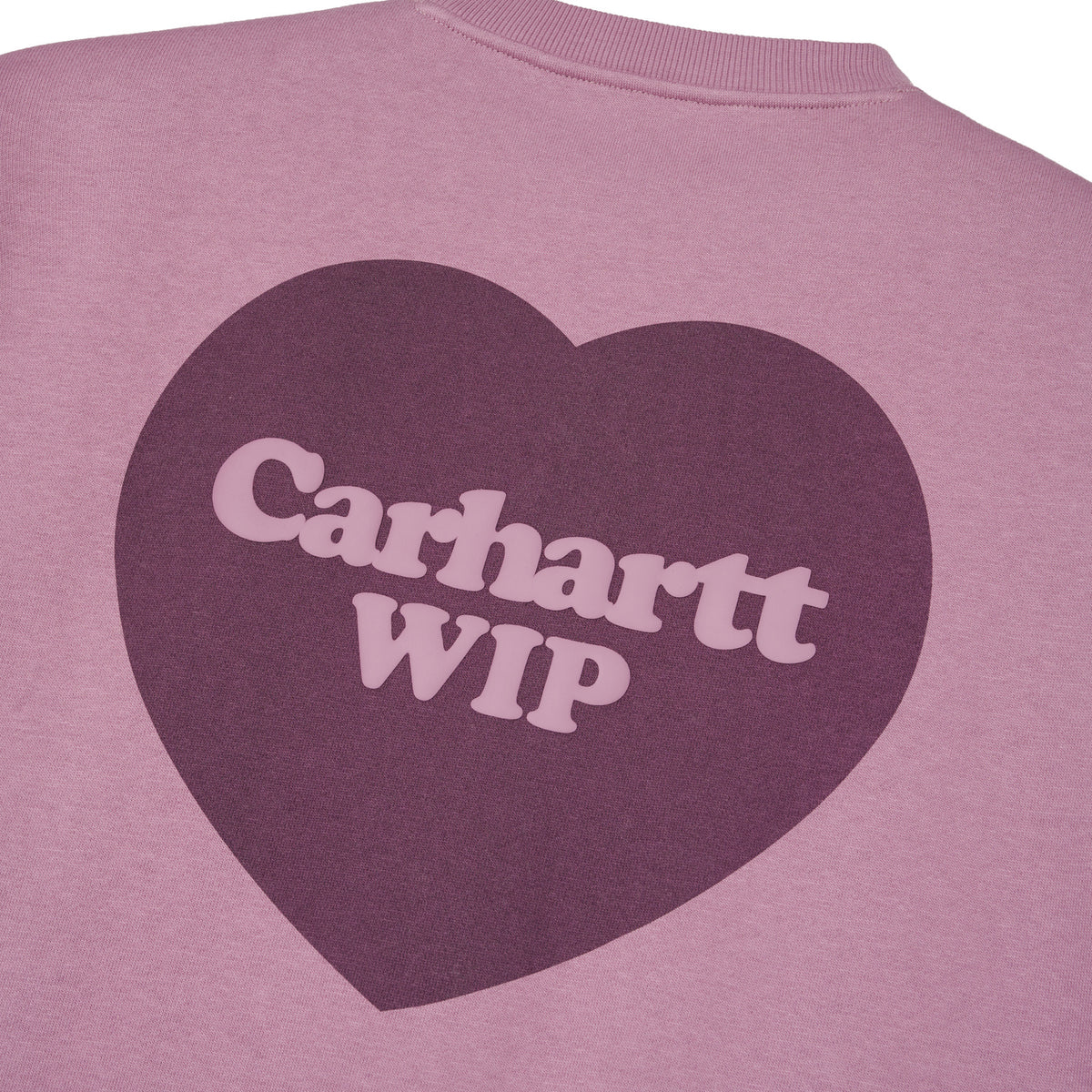 WIP Heart Sweatshirt - Very Grape