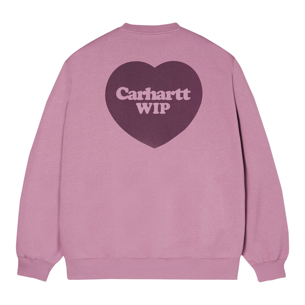 WIP Heart Sweatshirt - Very Grape