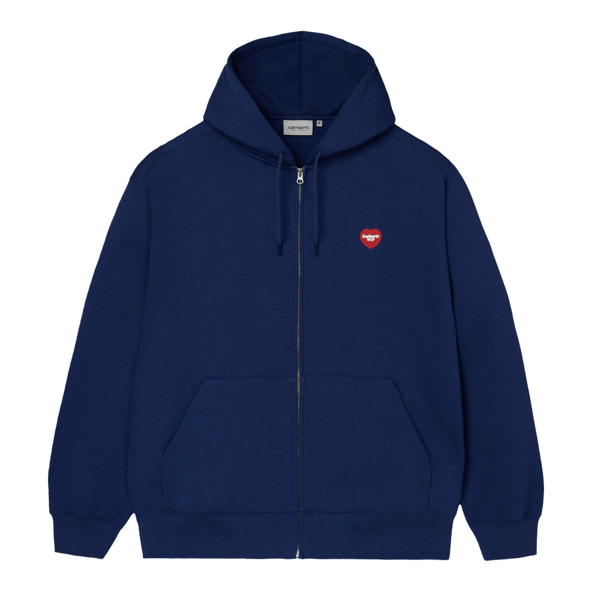 Hooded WIP Heart Jacket - Medieval Blue