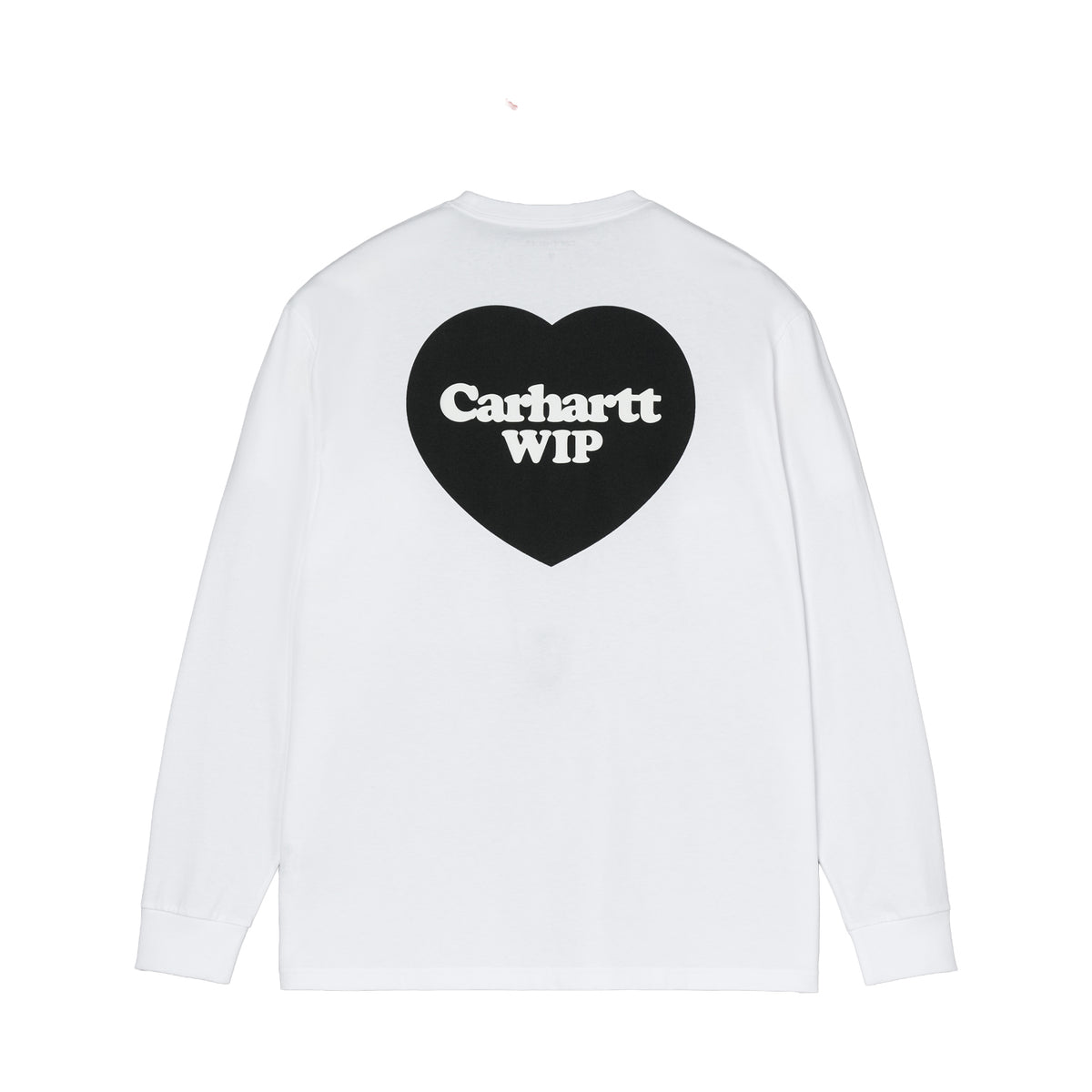 L/S WIP Heart Pocket T-shirt - White