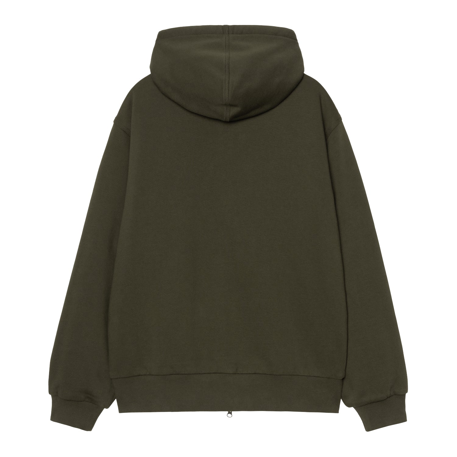 ACTIVE SWEAT JACKET - Olive (stone washed)