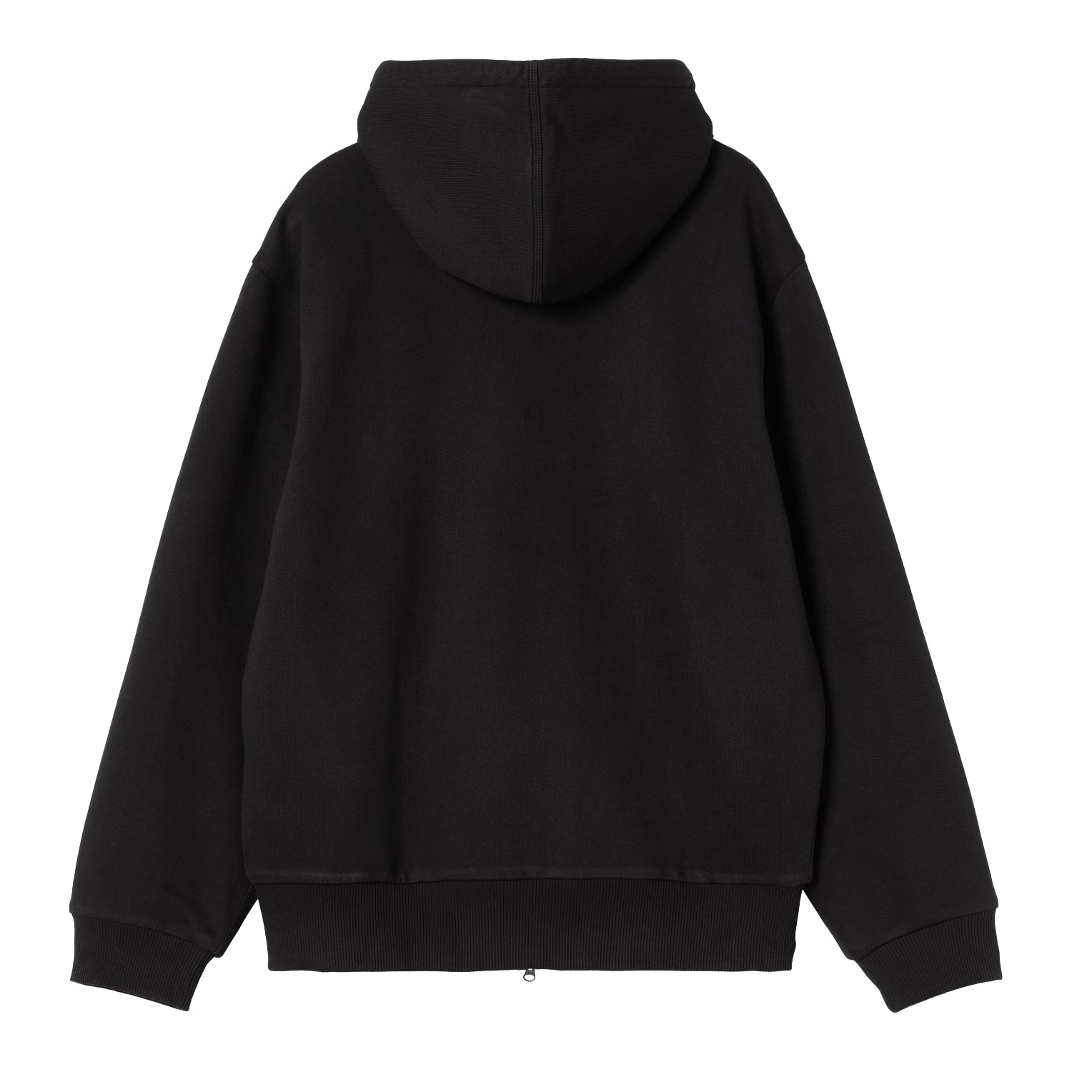 ACTIVE SWEAT JACKET - Black (stone washed)