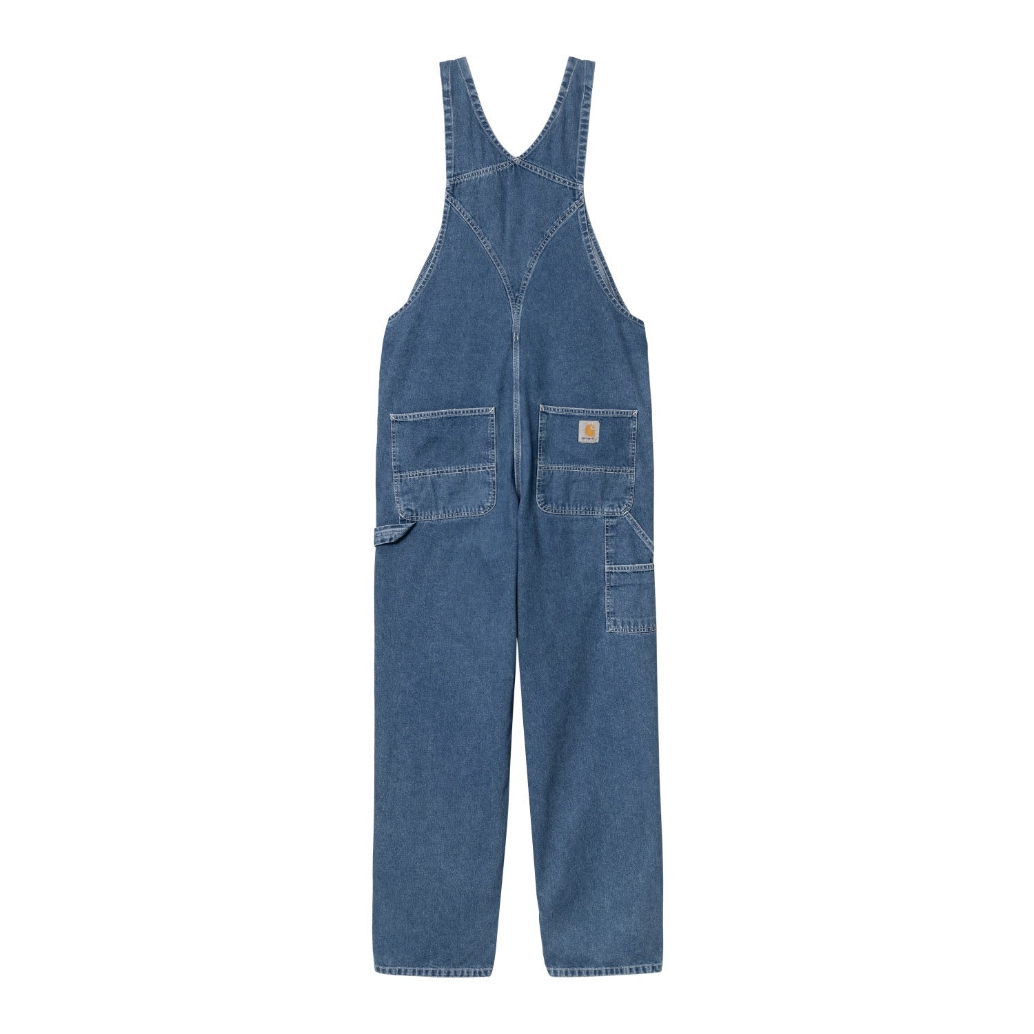 BIB OVERALL - Blue (stone washed)