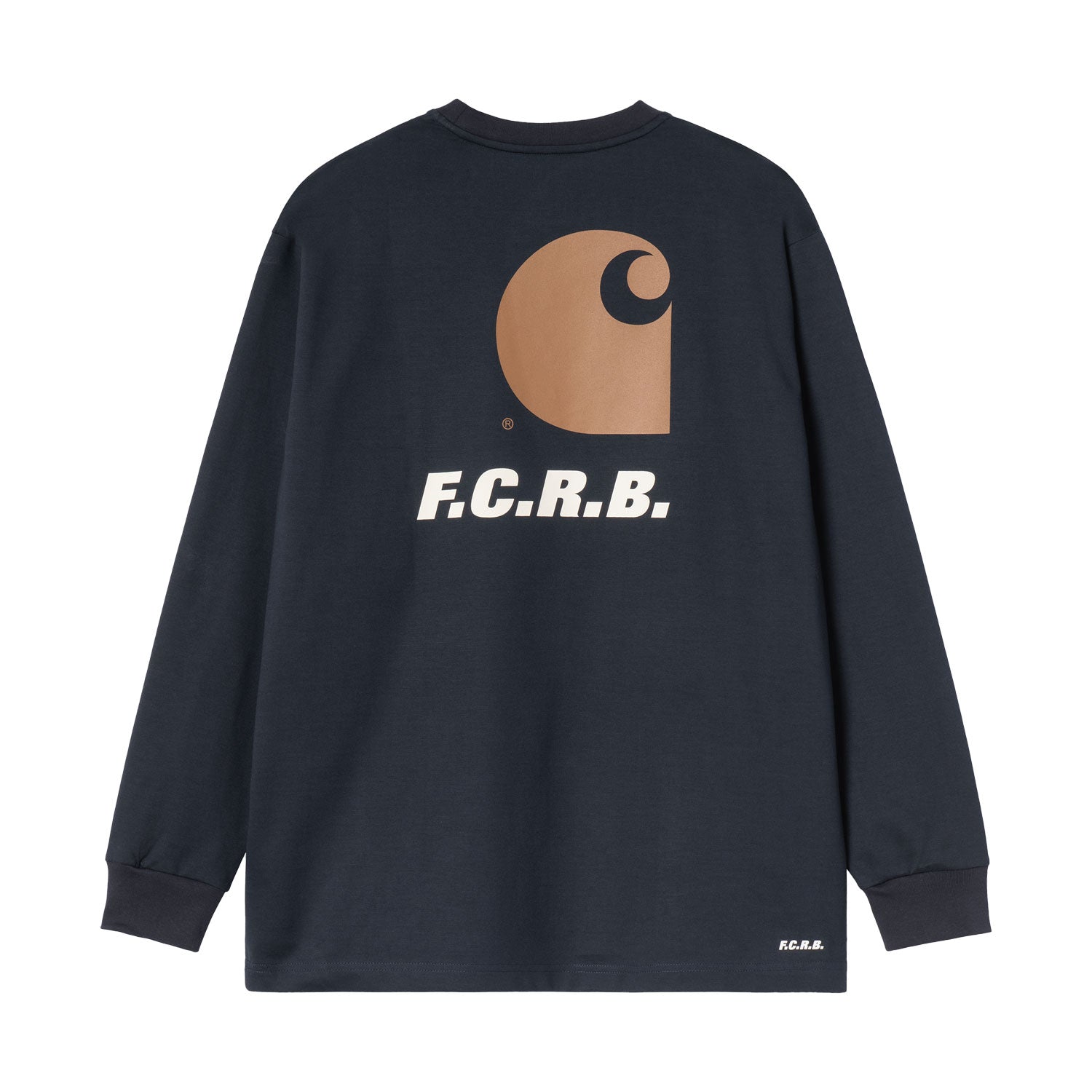 CARHARTT WIP x FCRB L/S POCKET TEE - NAVY