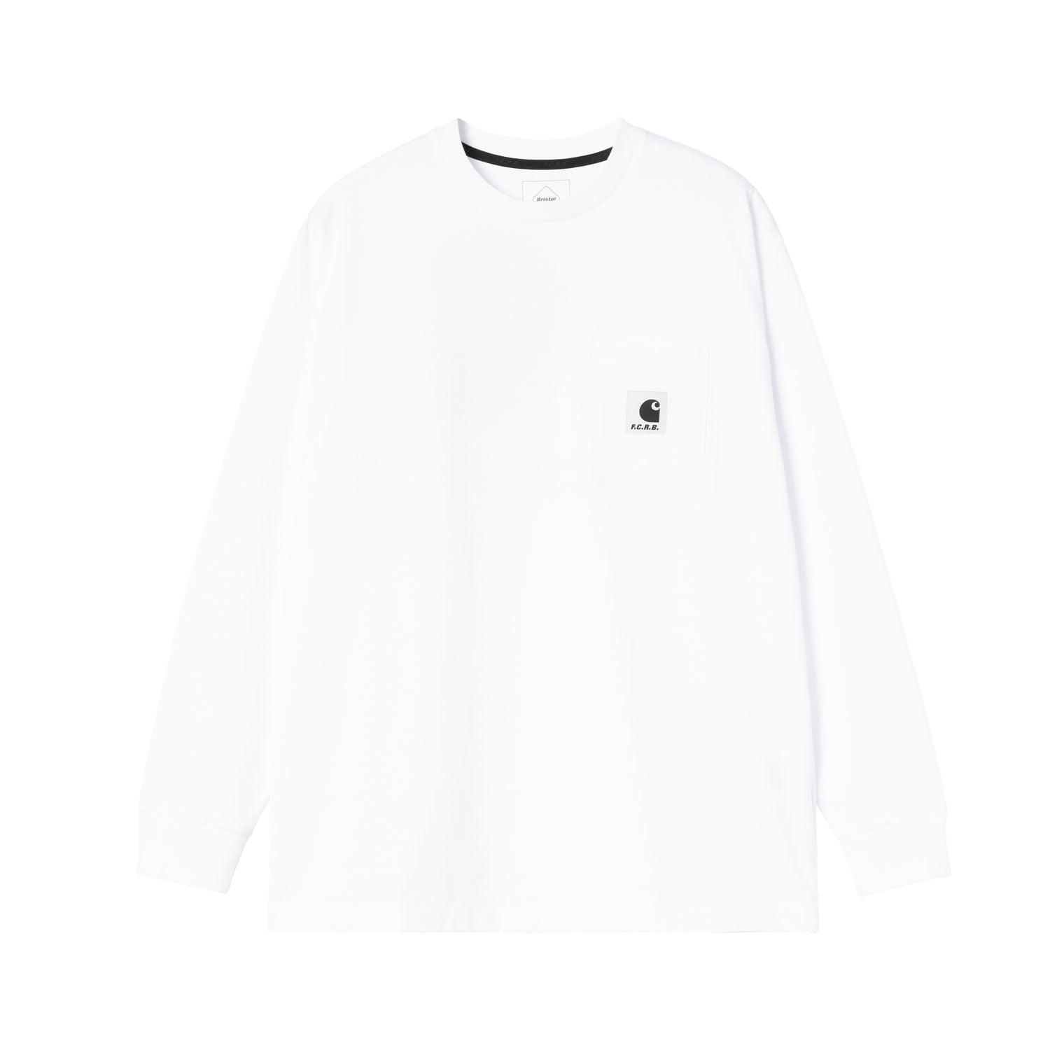 CARHARTT WIP x FCRB L/S POCKET TEE - WHITE