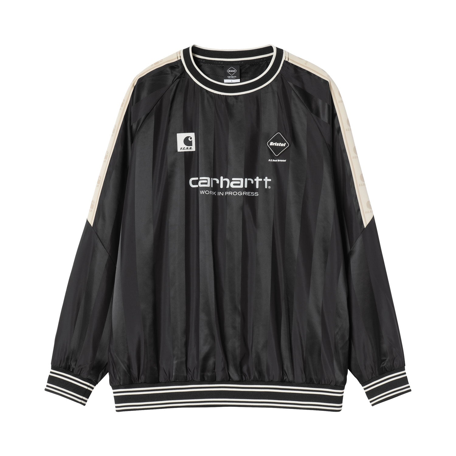 CARHARTT WIP x FCRB WARM-UP PISTE - BLACK