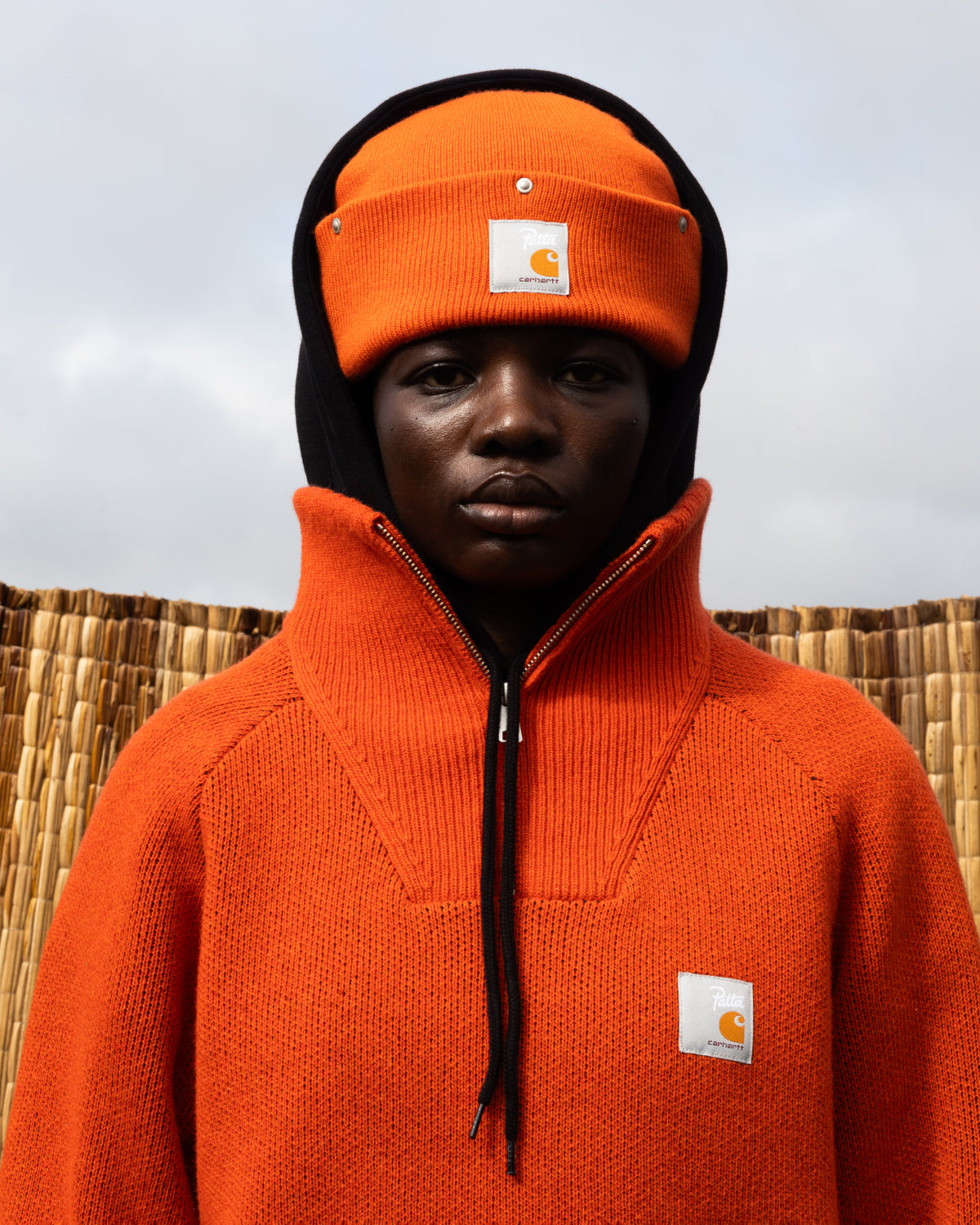 Patta Watch Hat - Patta Safety Orange