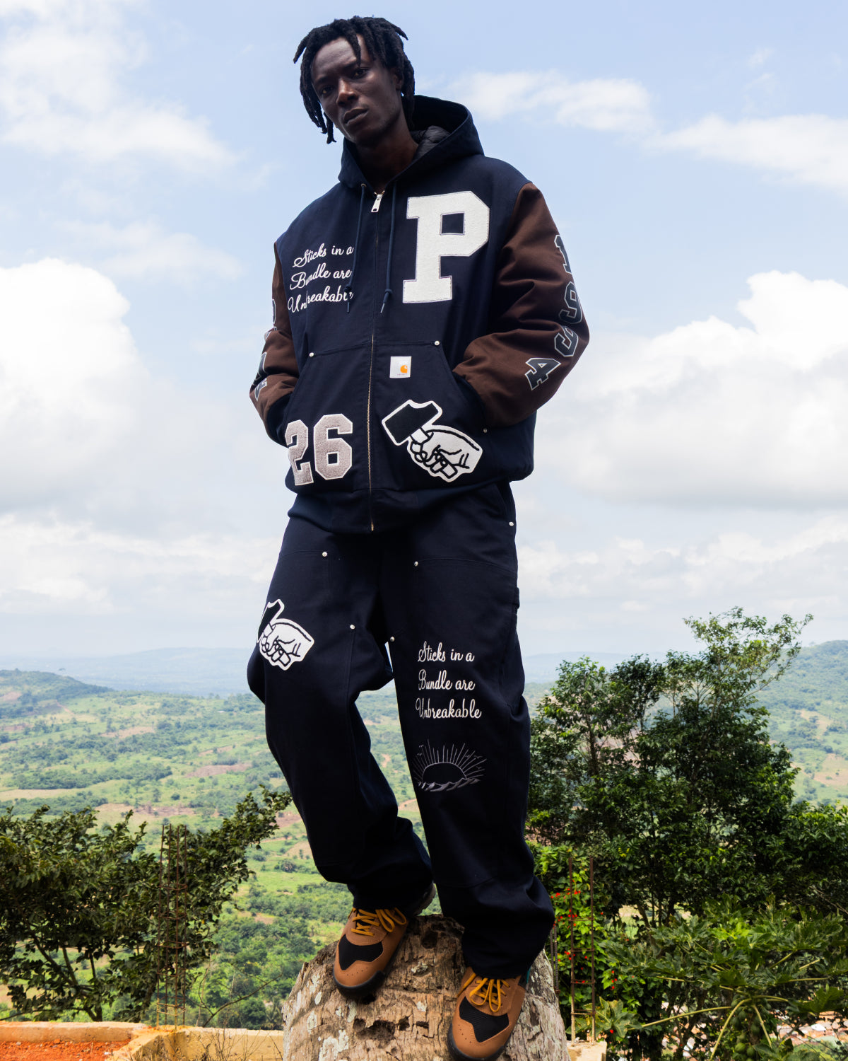 Patta OG Double Knee Pant - Patta Dark Navy