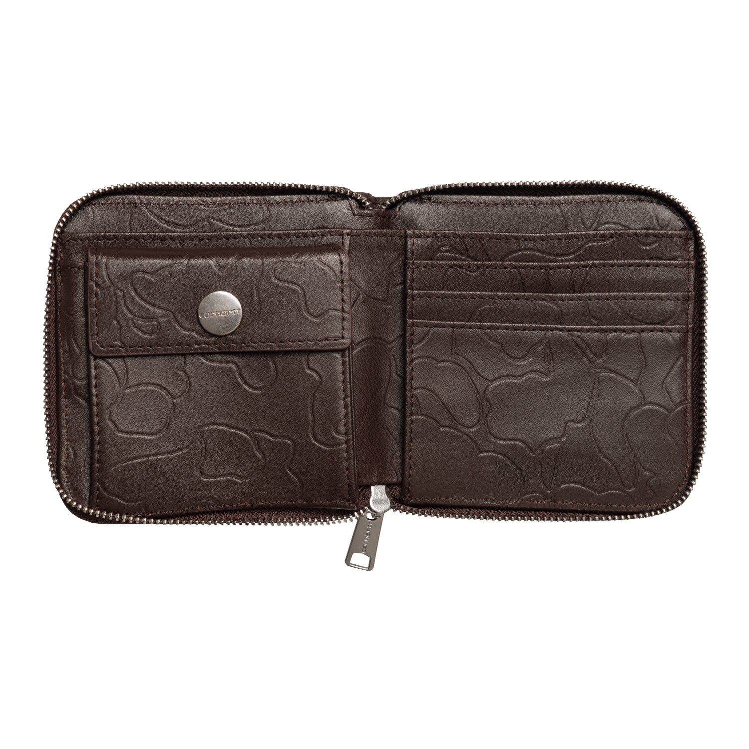 CAMO DUCK WALLET - Palisander / Silver