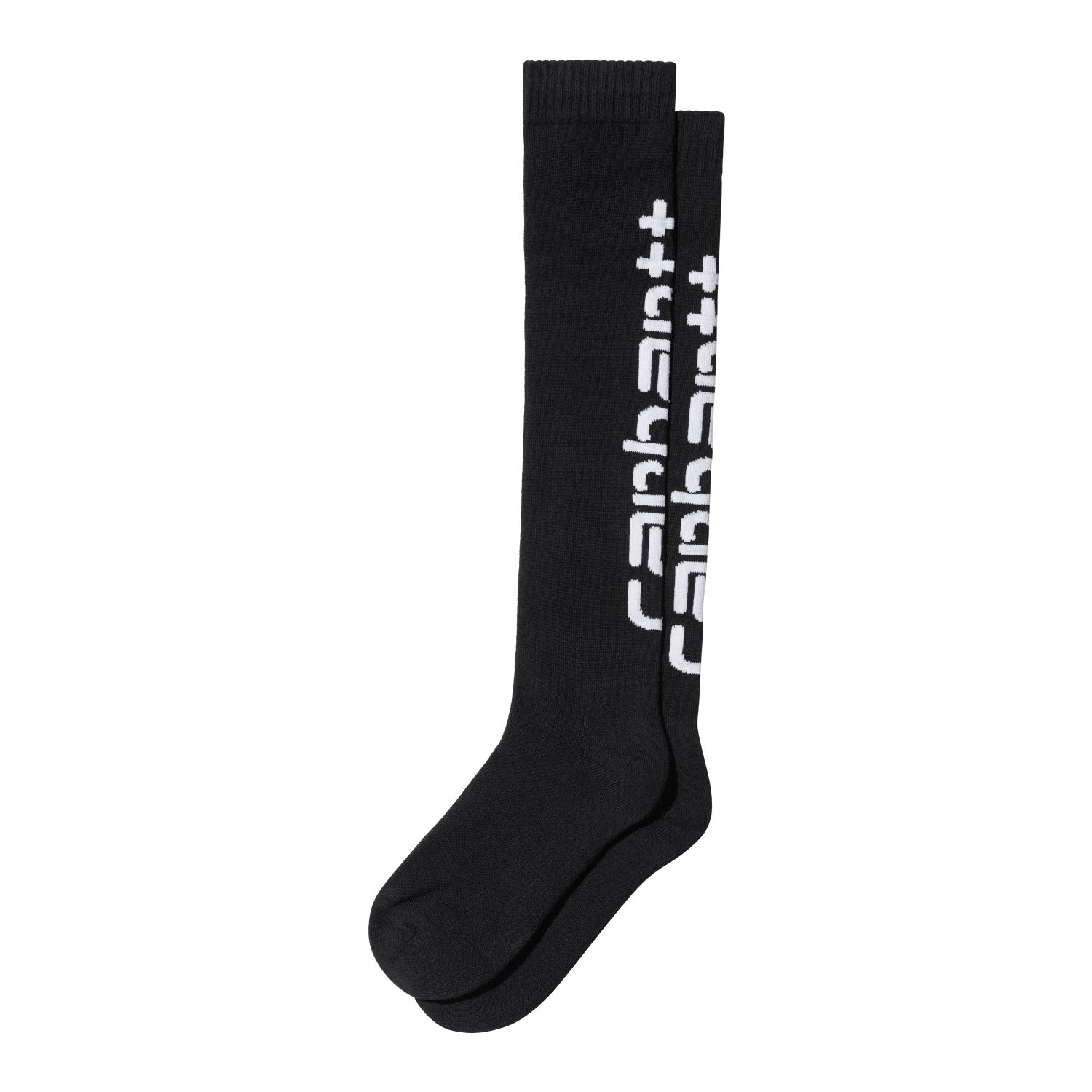 CARHARTT SCRIPT SOCKS - Black / White