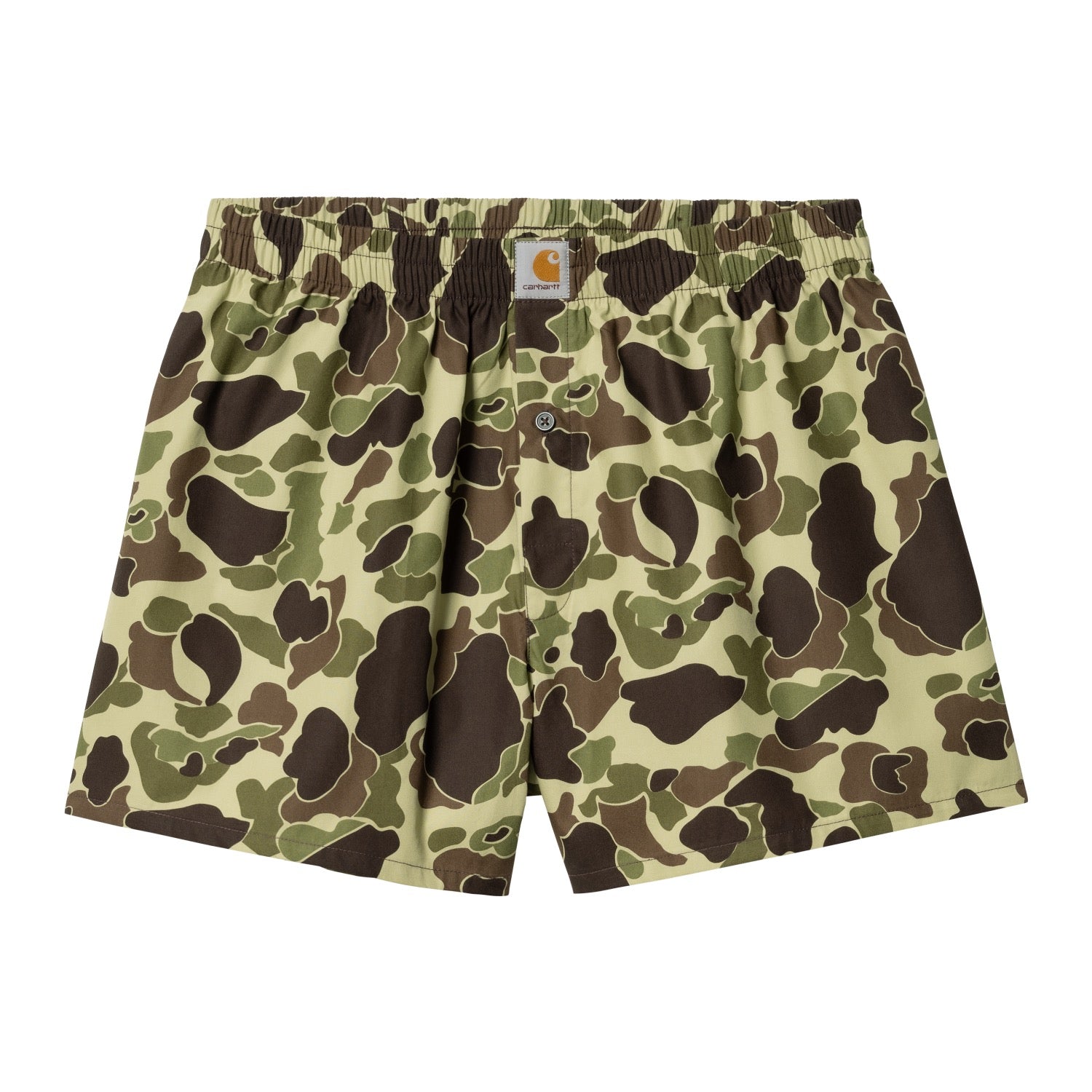 COTTON BOXER - Camo Duck Green