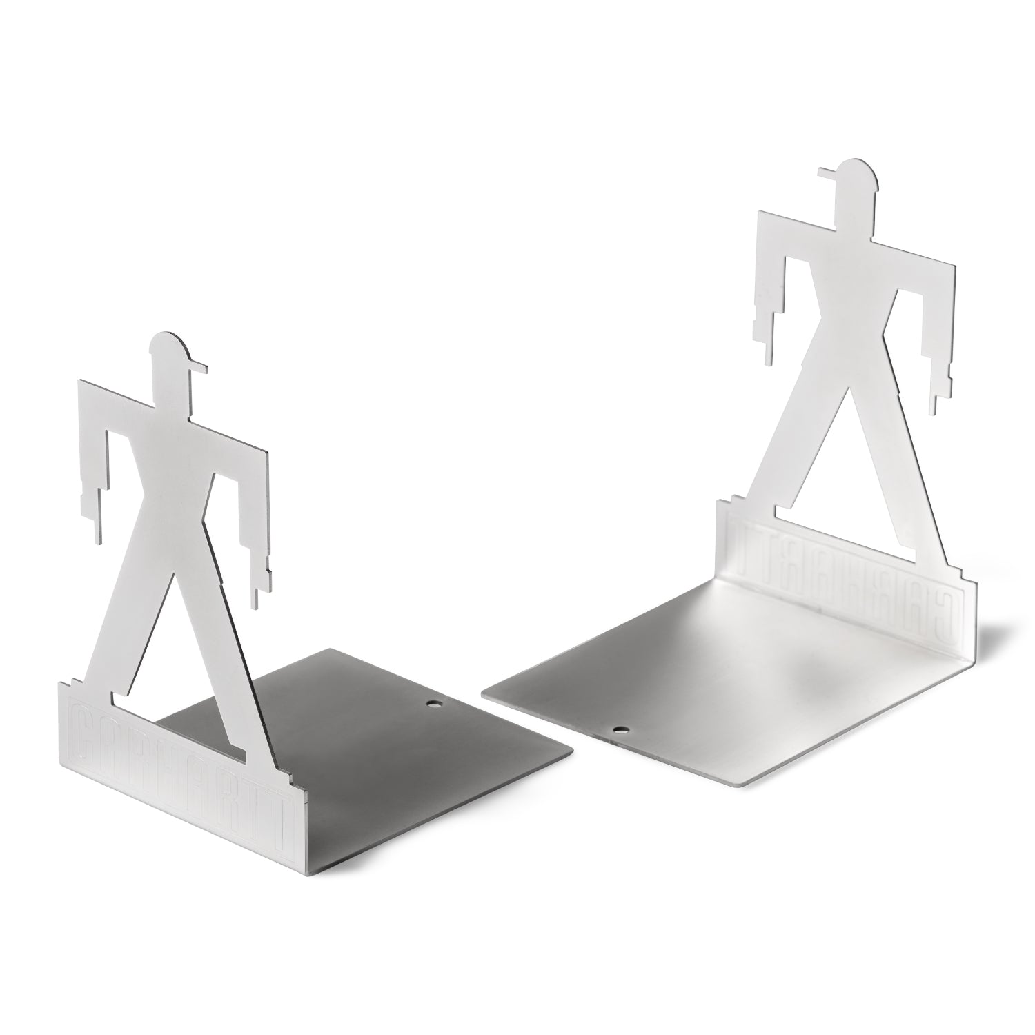 FOUNDATION BOOKENDS - Silver