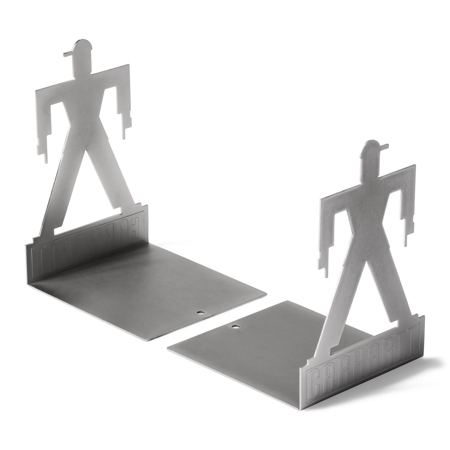 FOUNDATION BOOKENDS - Silver