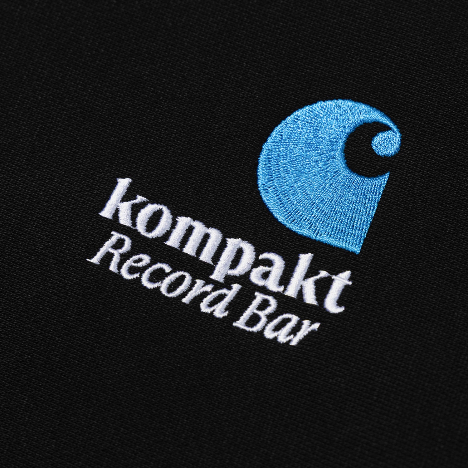 HOODED KOMPAKT SWEAT - Black