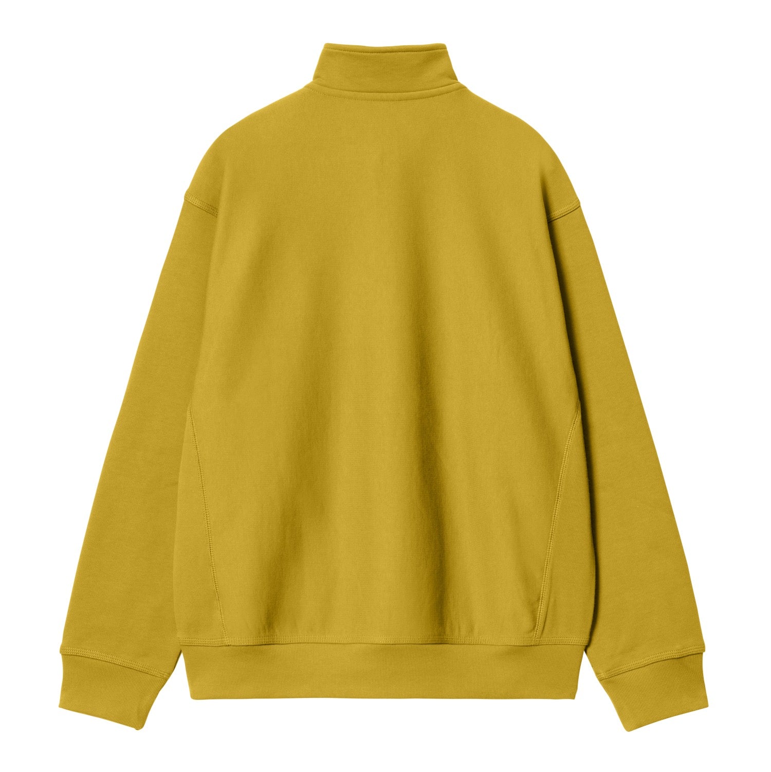 HALF ZIP AMERICAN SCRIPT SWEATSHIRT - Golden Olive