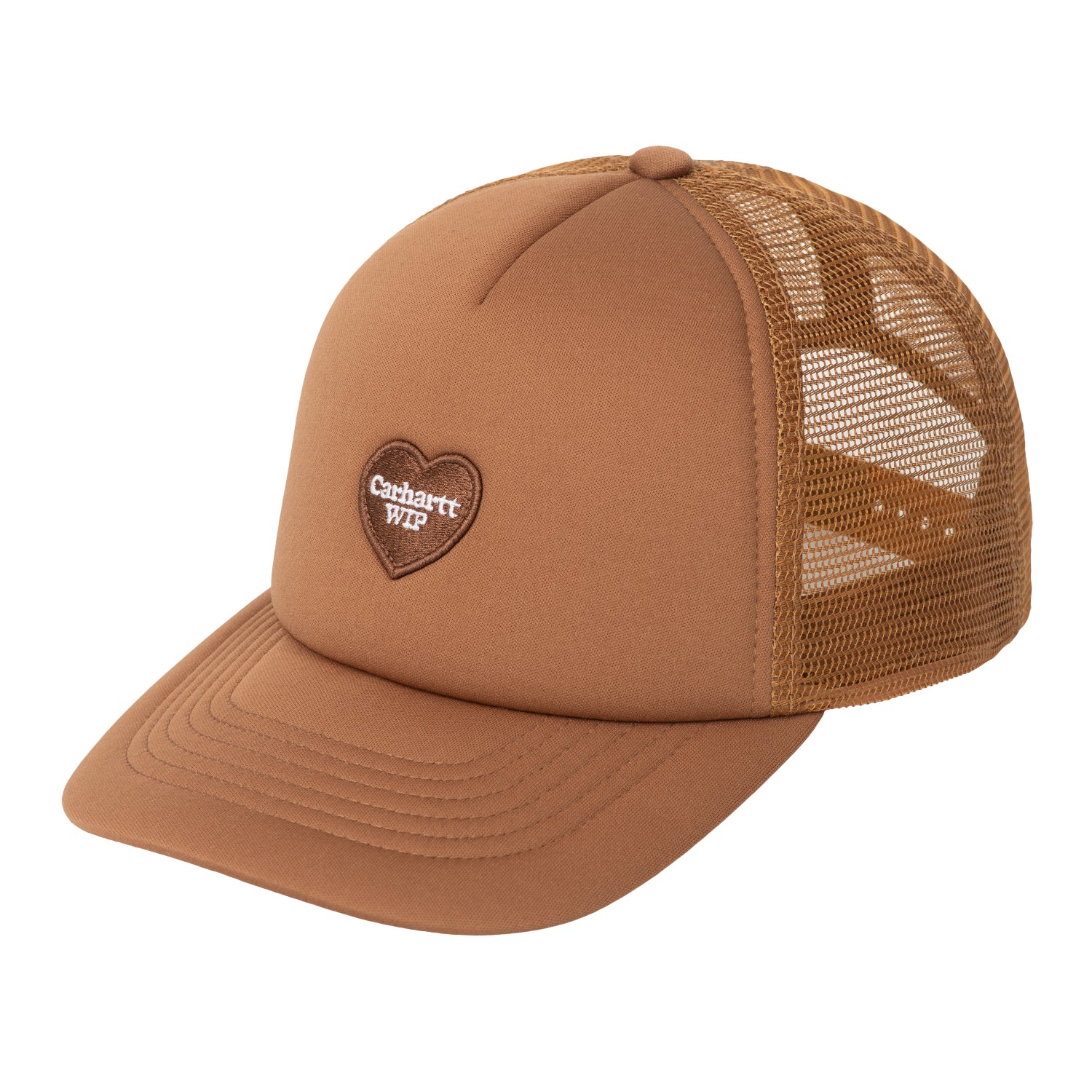 HEART PATCH TRUCKER  CAP - Hamilton Brown