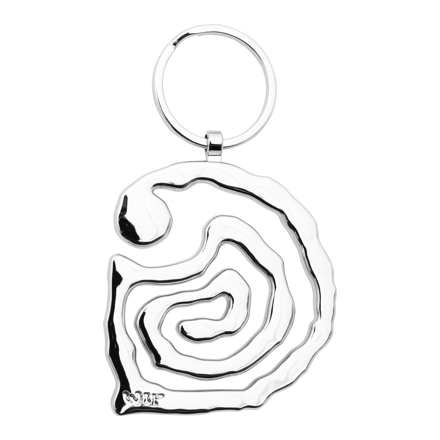 HELIX KEYCHAIN - Silver