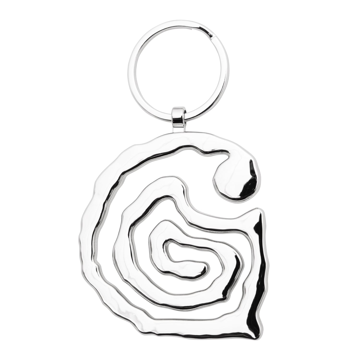 HELIX KEYCHAIN - Silver
