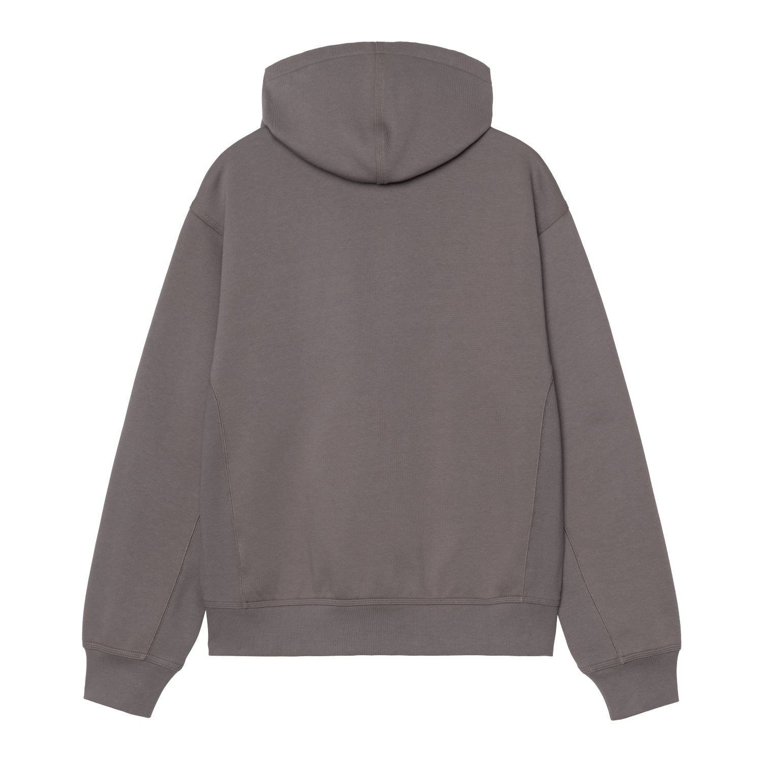HOODED AMERICAN SCRIPT JACKET - Porphyry