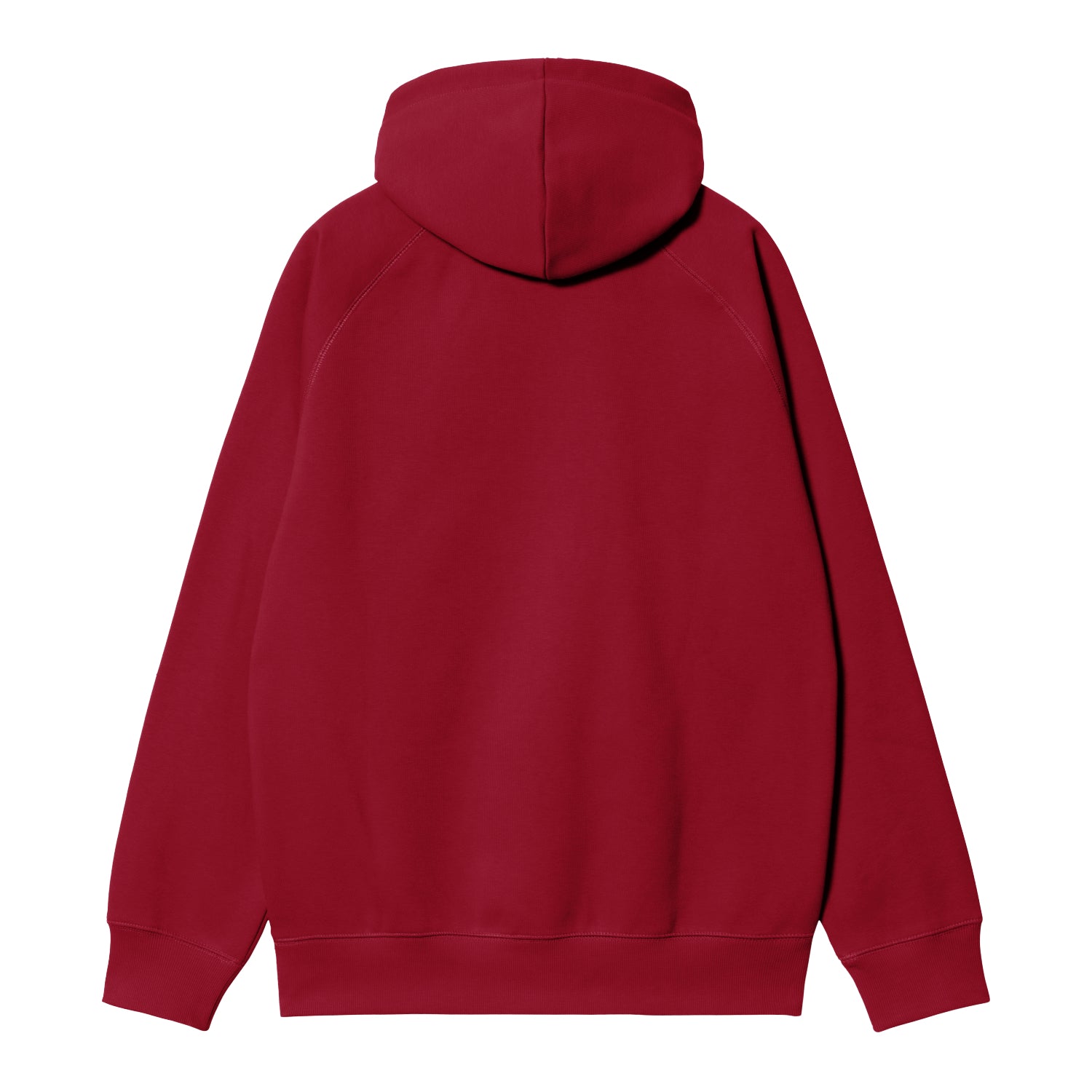 HOODED CHASE SWEAT - Scarlet / Gold