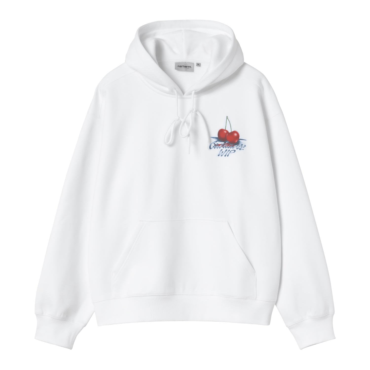 HOODED JAKE GARCIA SWEAT - White