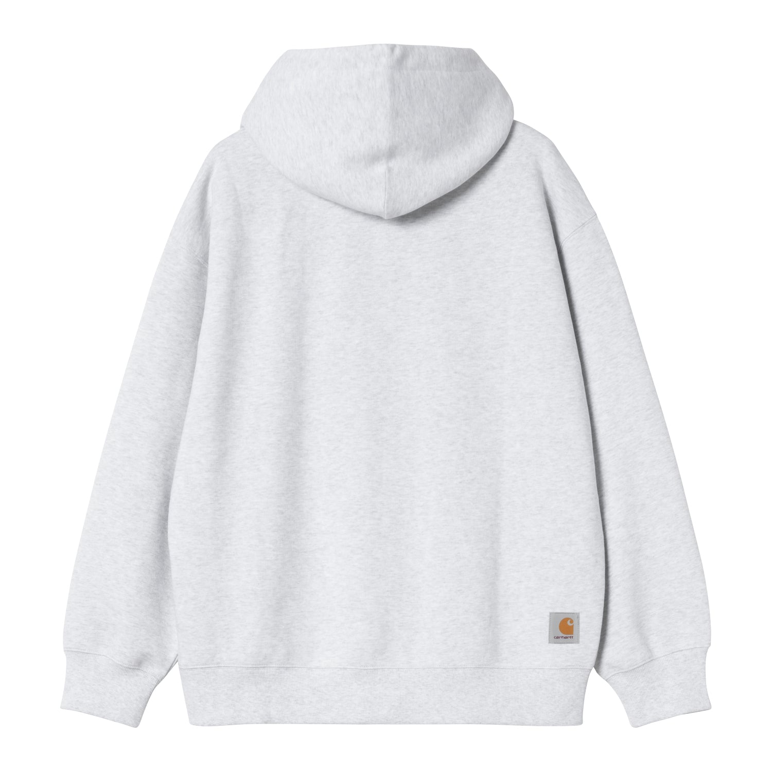 HOODED MINI WIP SWEAT JACKET - Ash Heather (stone washed)