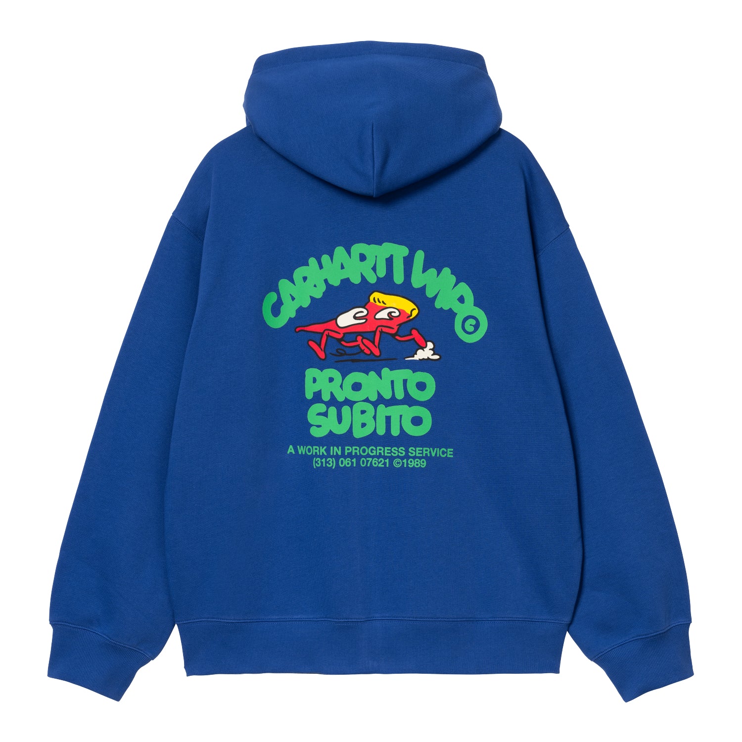 HOODED PRONTO SWEAT JACKET - Wolfsbane