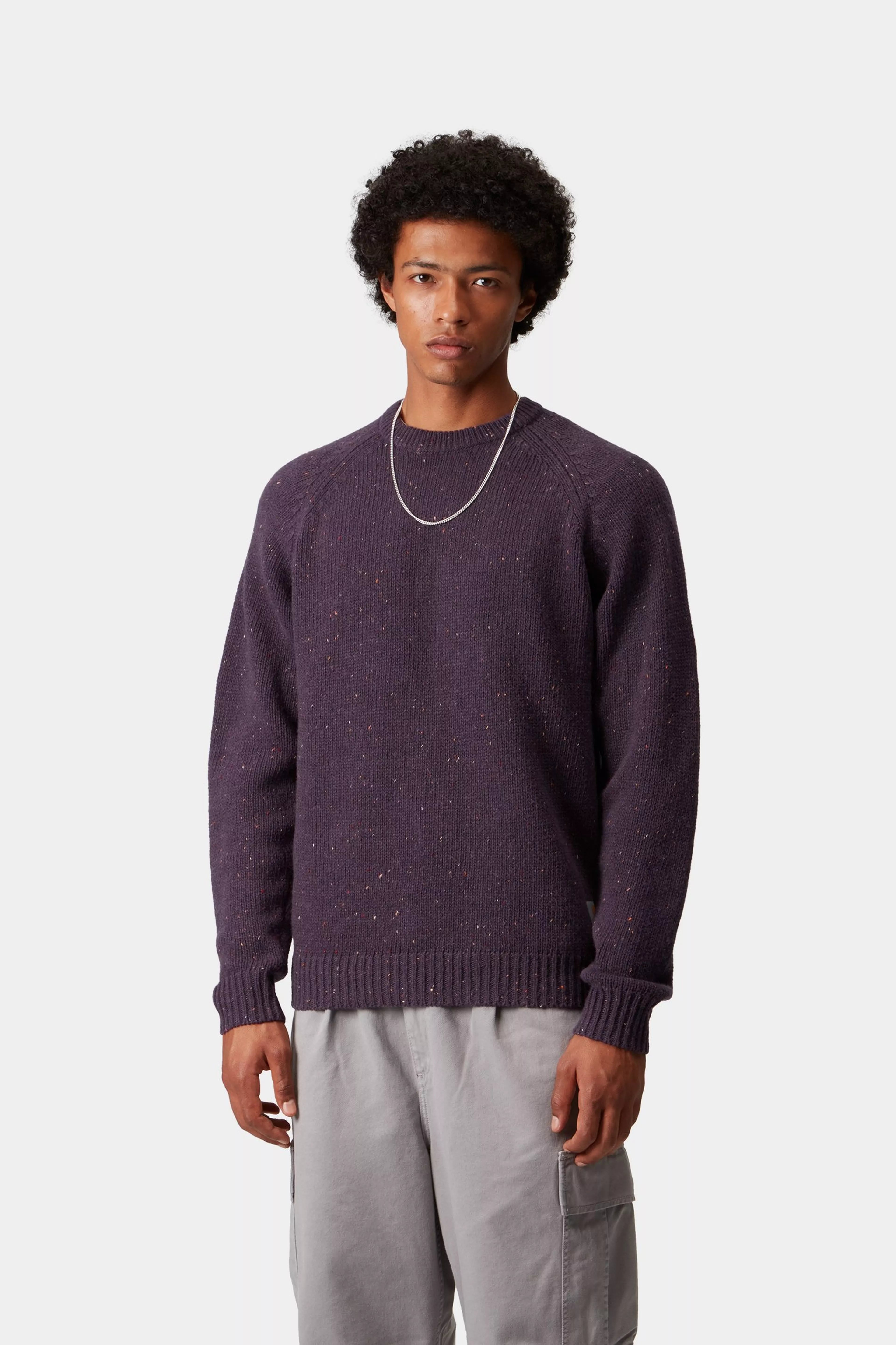 ANGLISTIC SWEATER - Speckled Lakers