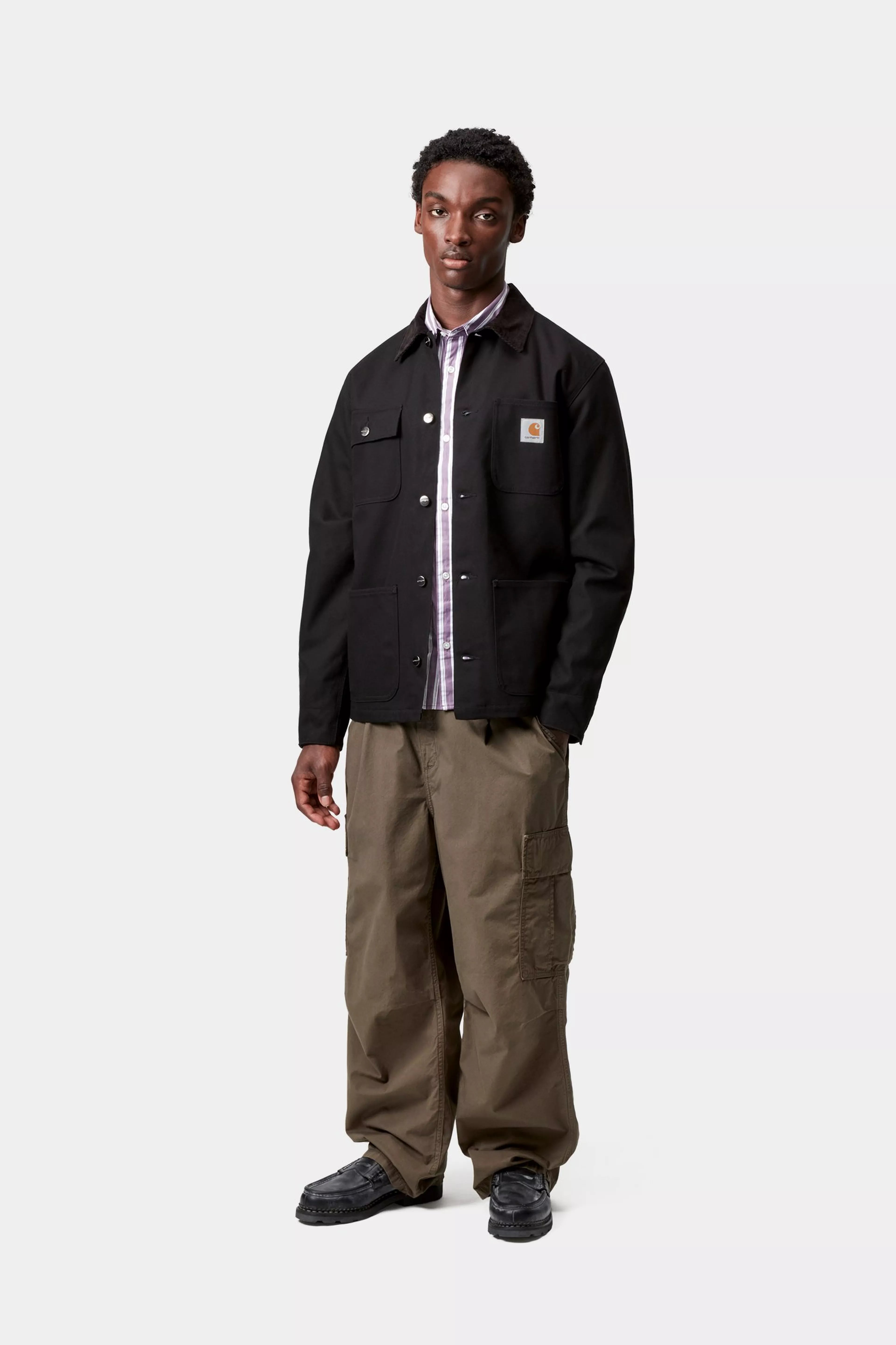 MICHIGAN COAT - Black / Black (rigid)