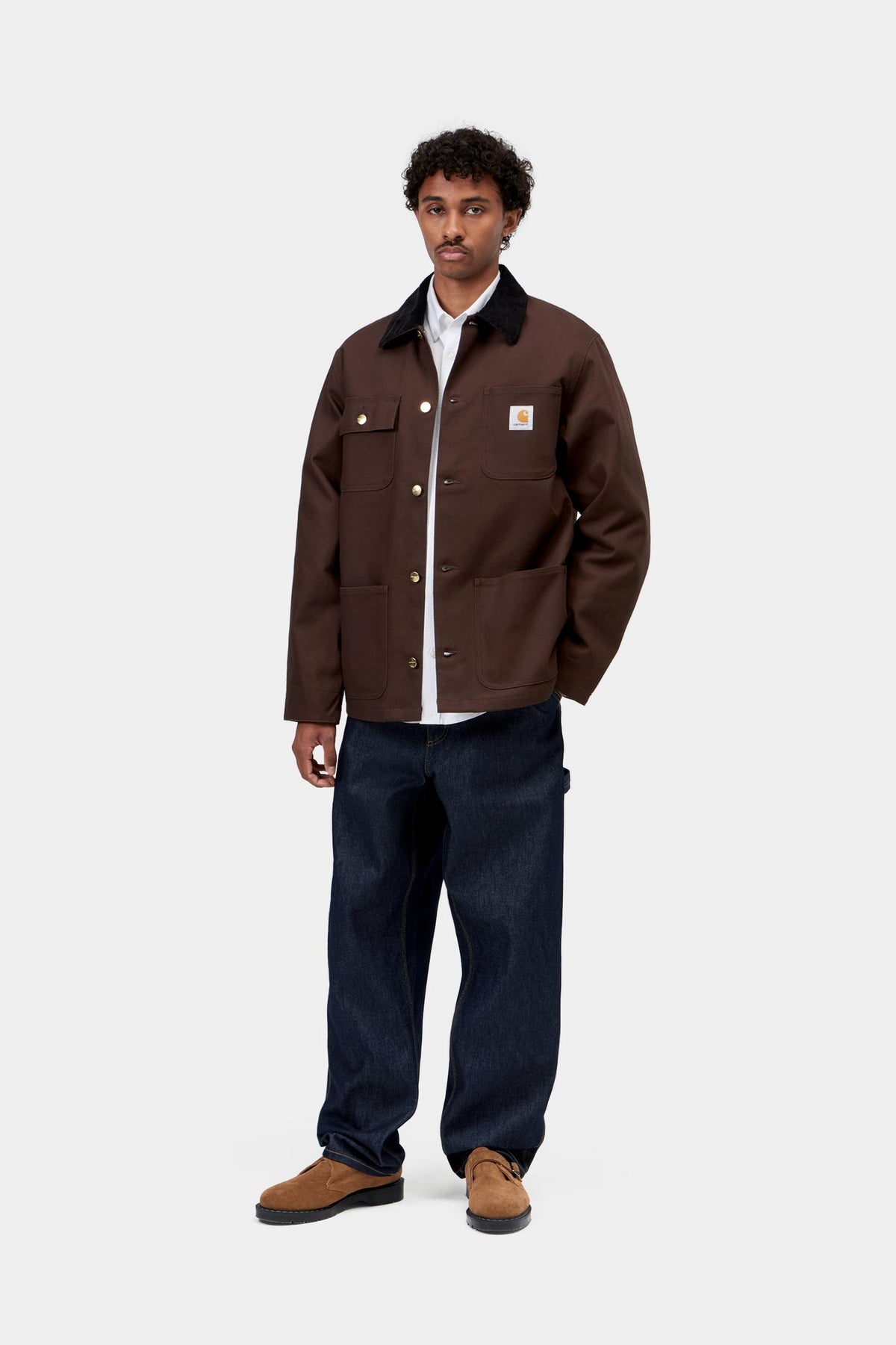 Michigan Coat - Tobacco / Black rigid