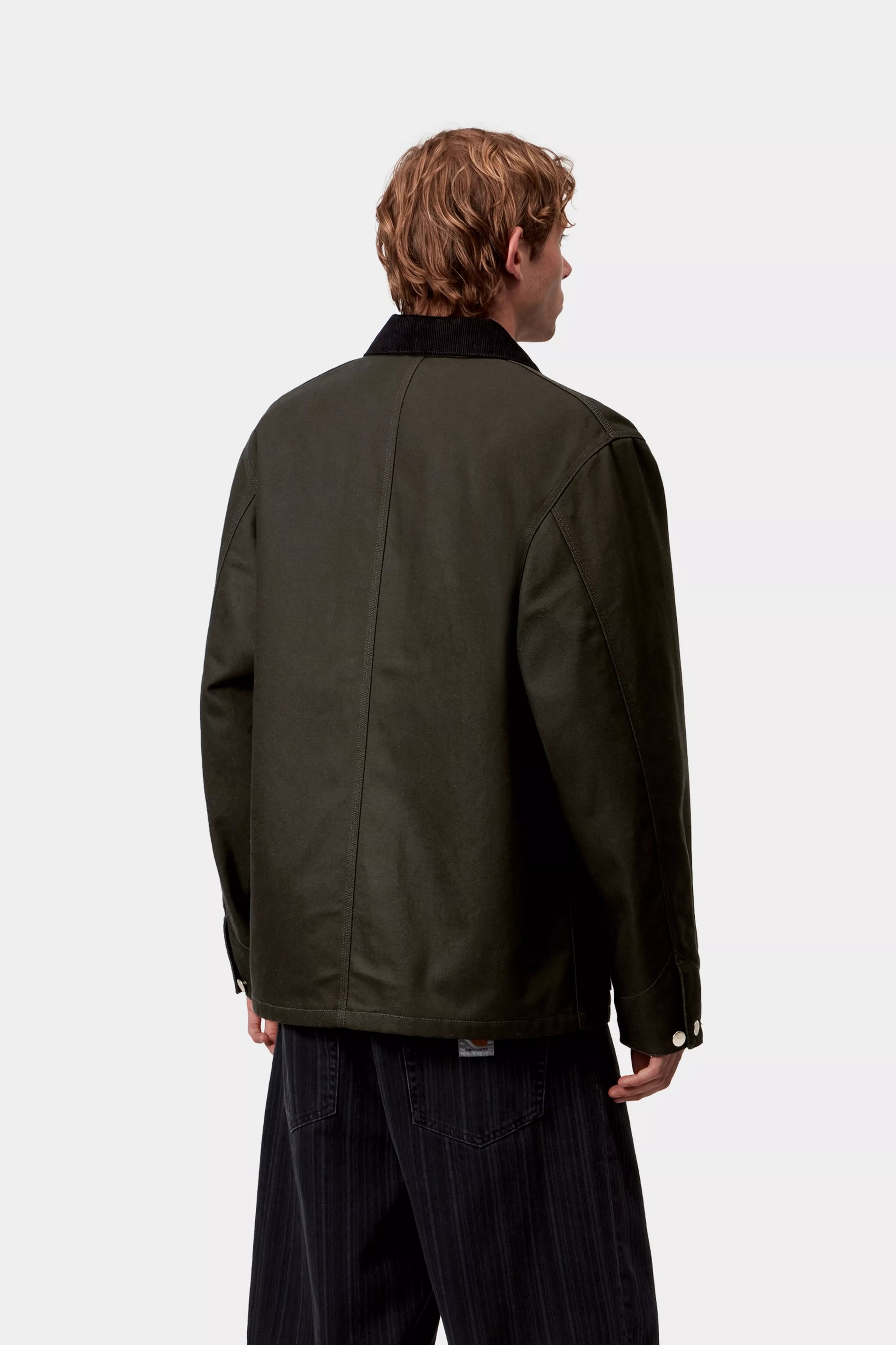 MICHIGAN COAT - Olive / Black (rigid)